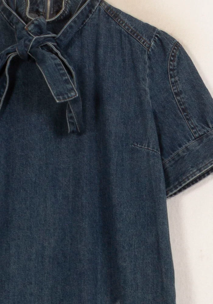 Robe Chemise Bleue - Taille M/38 - Image 3