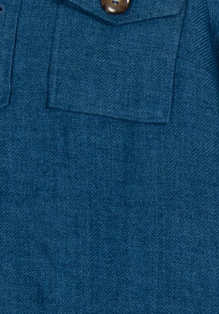 Robe Chemise Bleue - Taille M/38 - Image 3