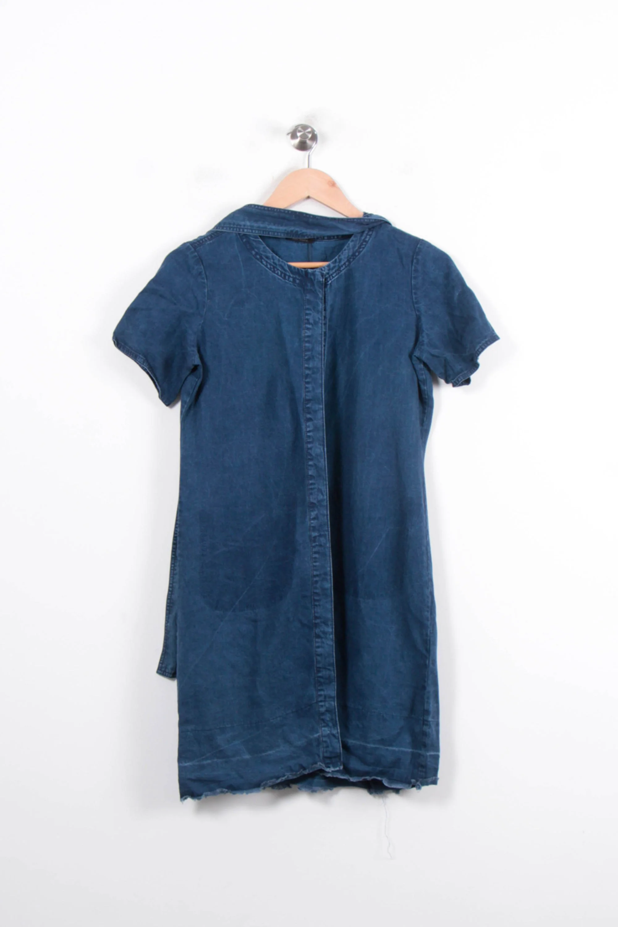 Robe Chemise Bleue - Taille S/36 - Image 2