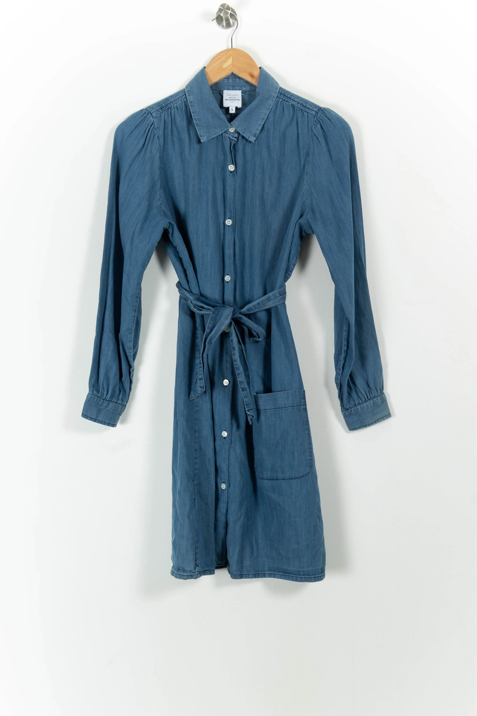 Robe Chemise Bleue - Taille S/36 - Image 2