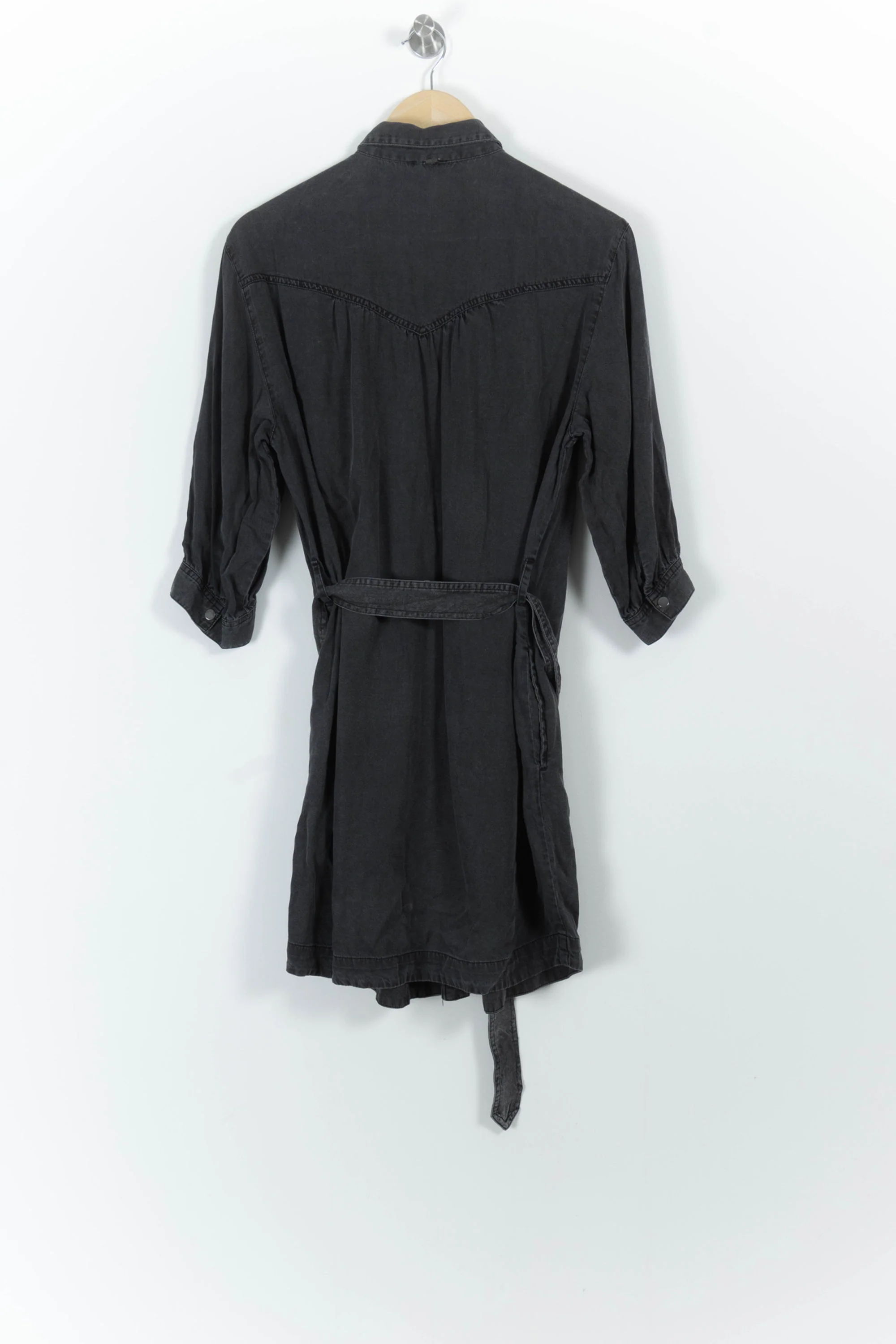 Robe Chemise Grise - Taille L/40 - Image 4