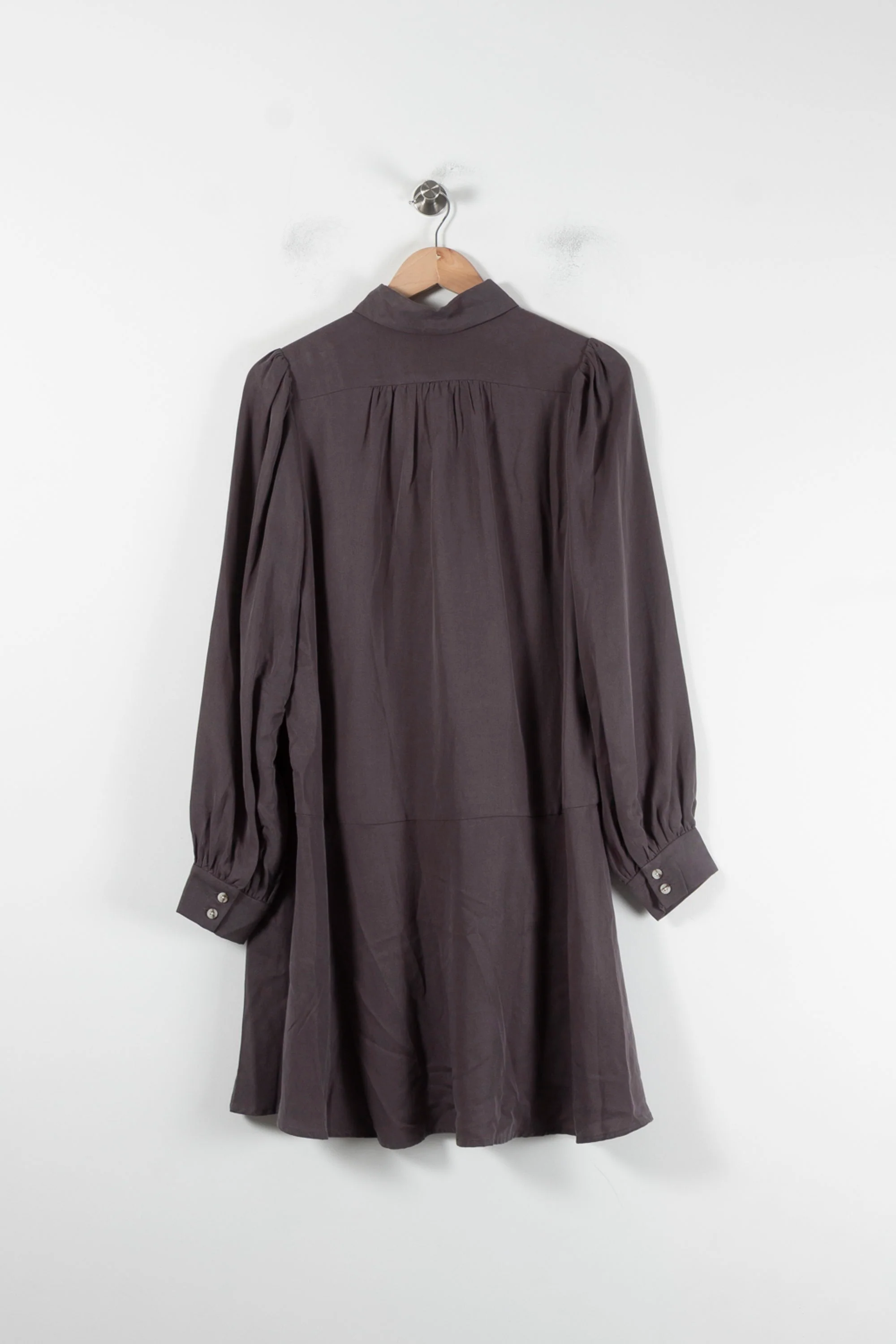 Robe Chemise Grise - Taille M/38 - Image 4