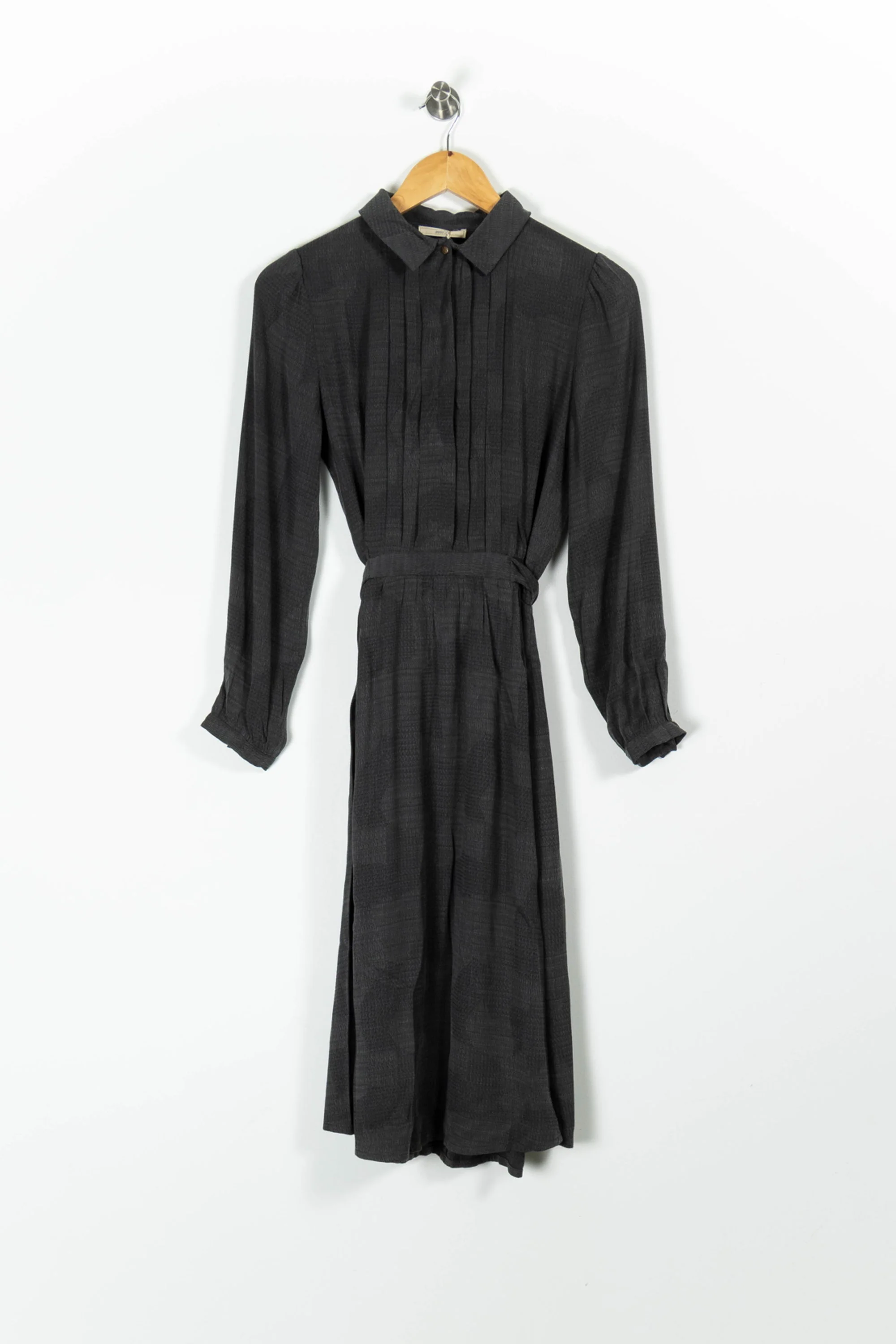 Robe Chemise Grise - Taille XS/34 - Image 2