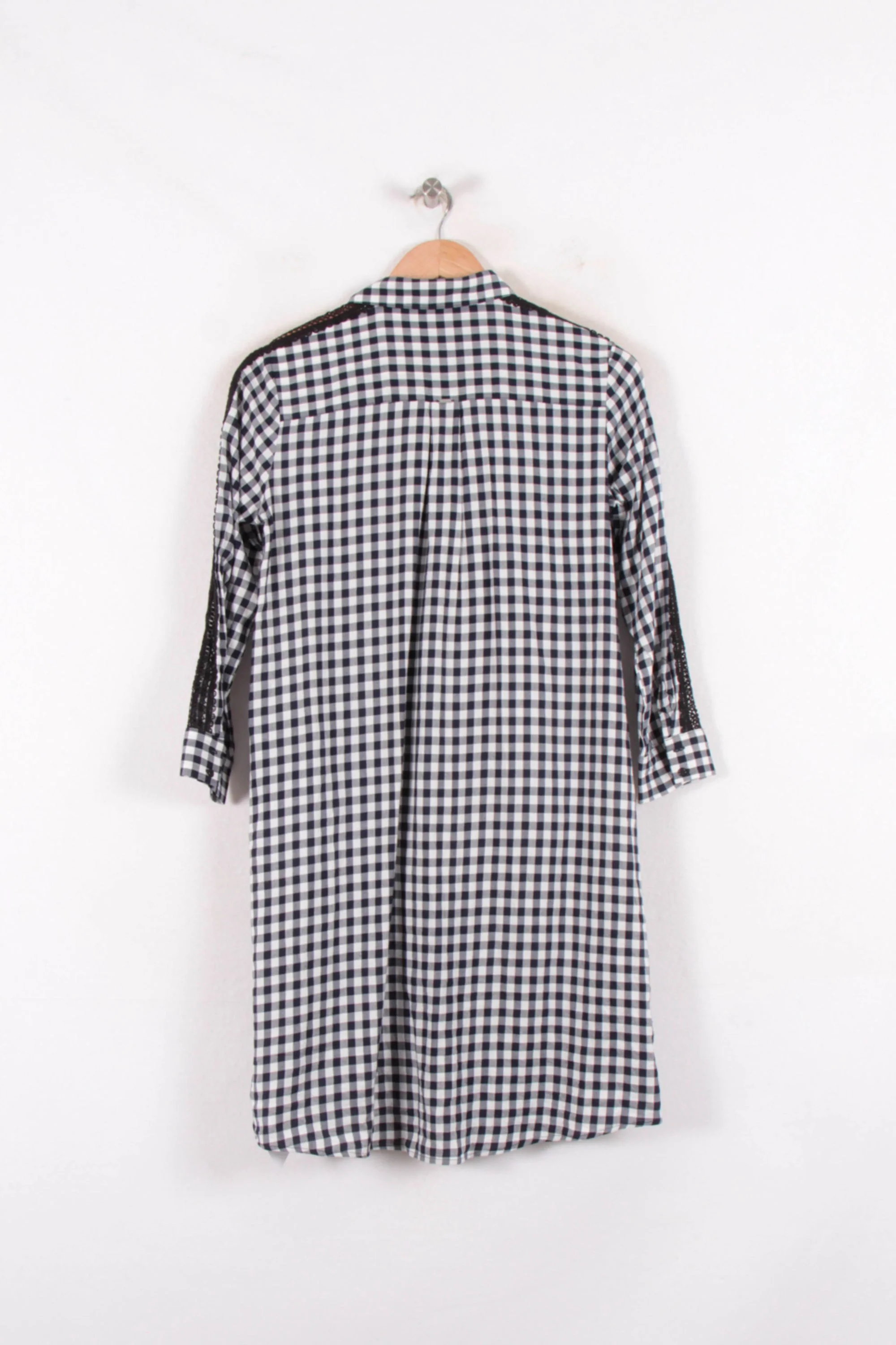 Robe Chemise Noire et Blanche - Taille S/36 - Image 4