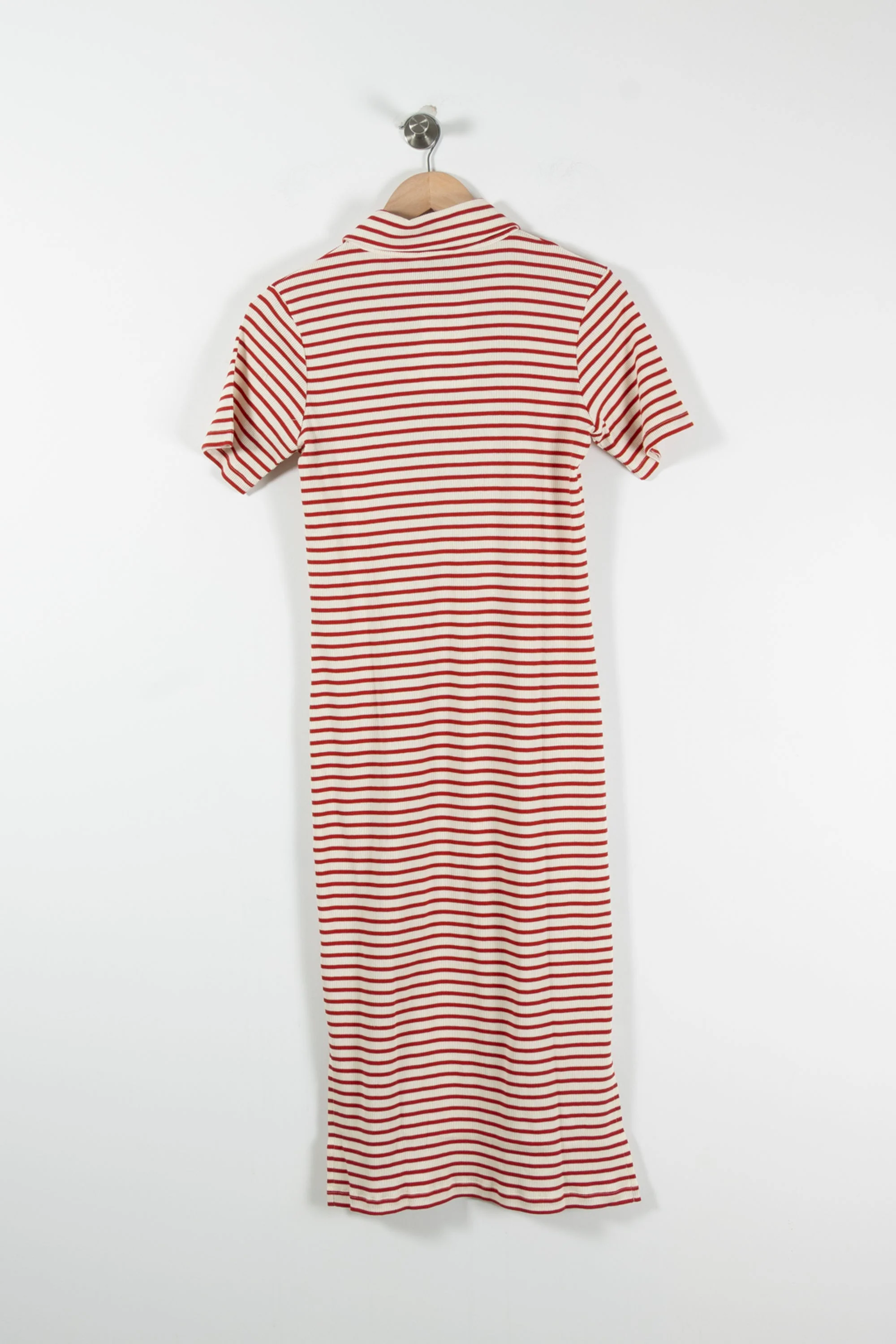 Robe Chemise Rouge et Blanche - Taille M/38 - Image 4