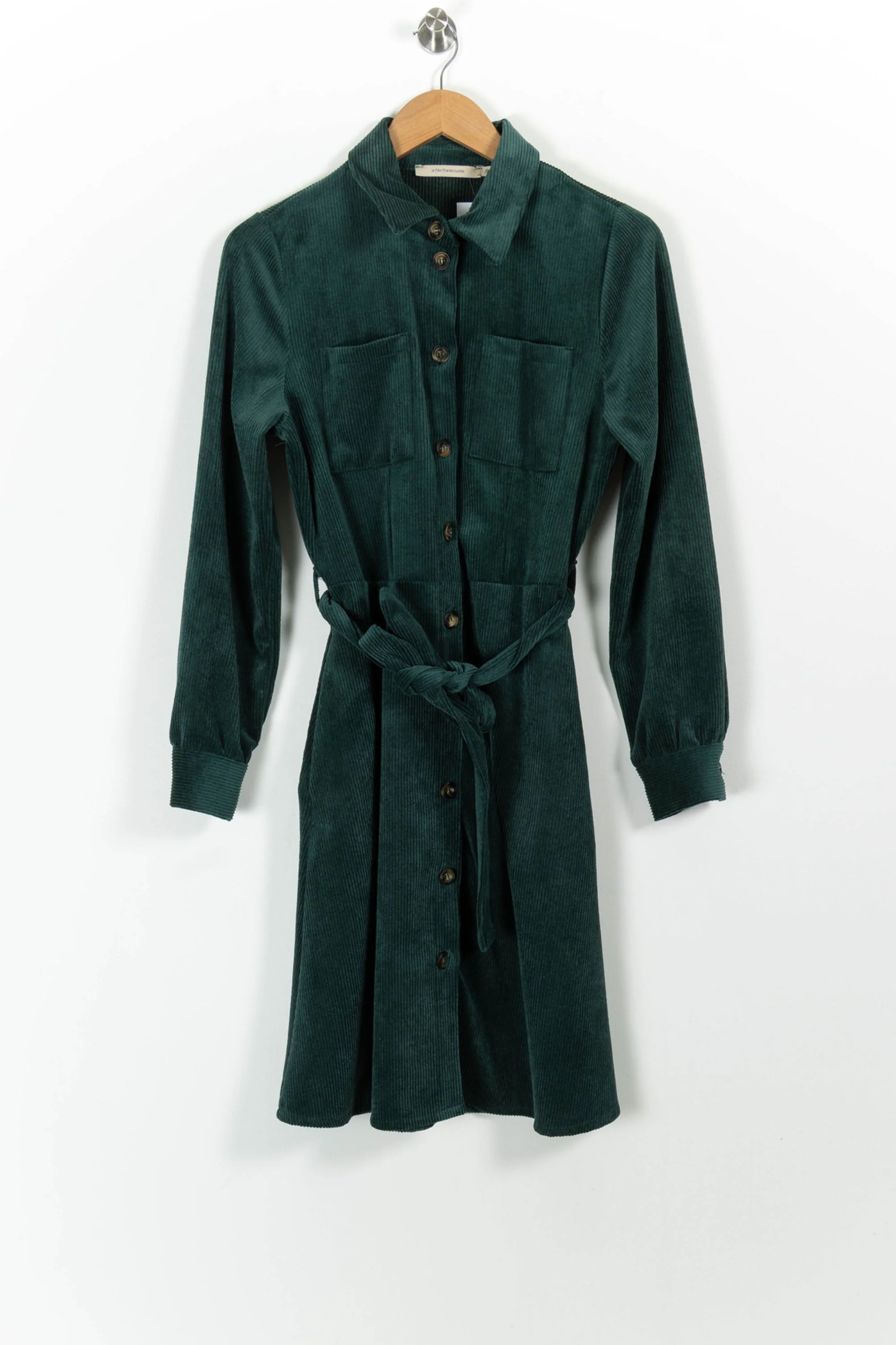 Robe Chemise Verte - Taille M/38 - Image 2