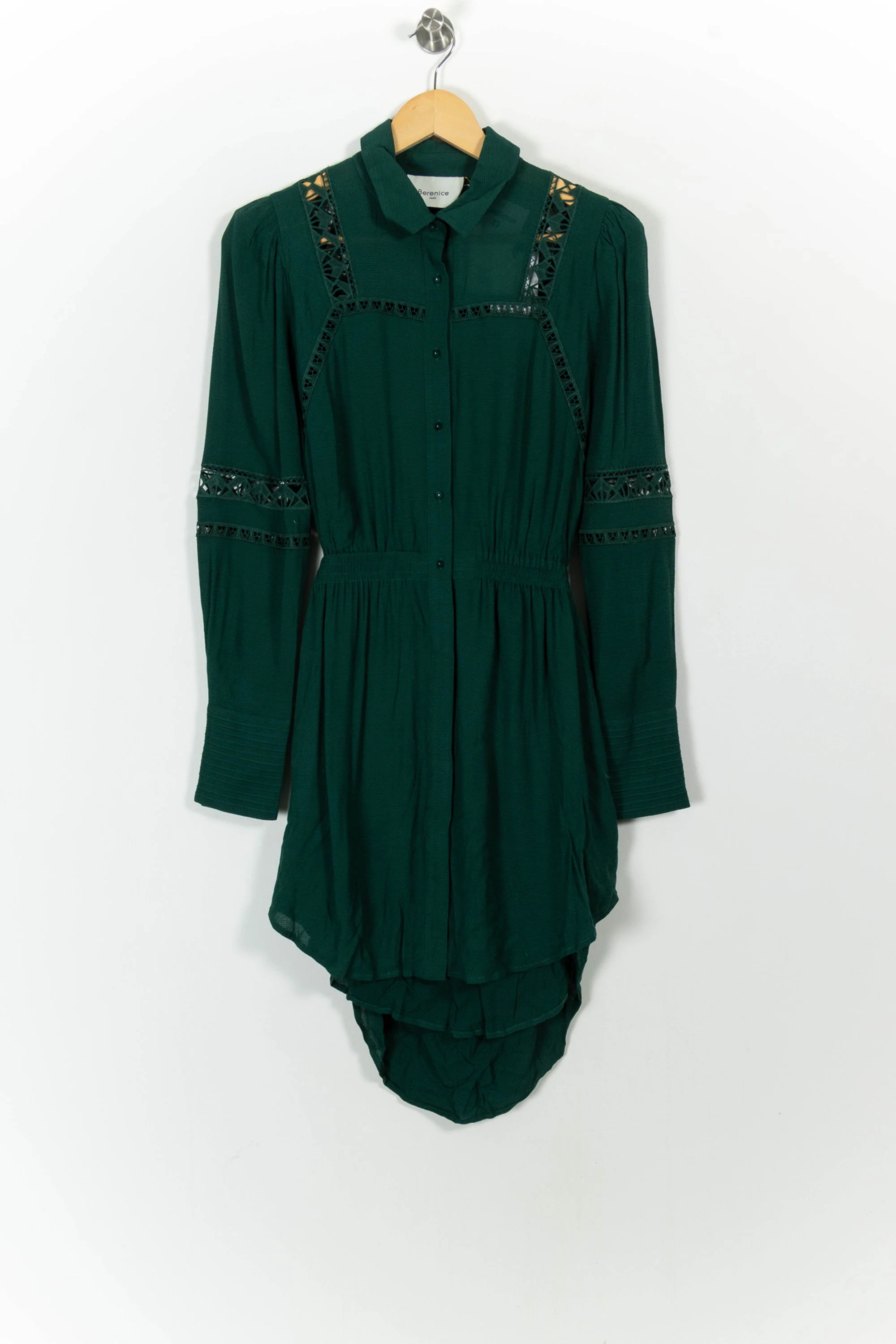 Robe Chemise Verte - Taille S/36 - Image 2