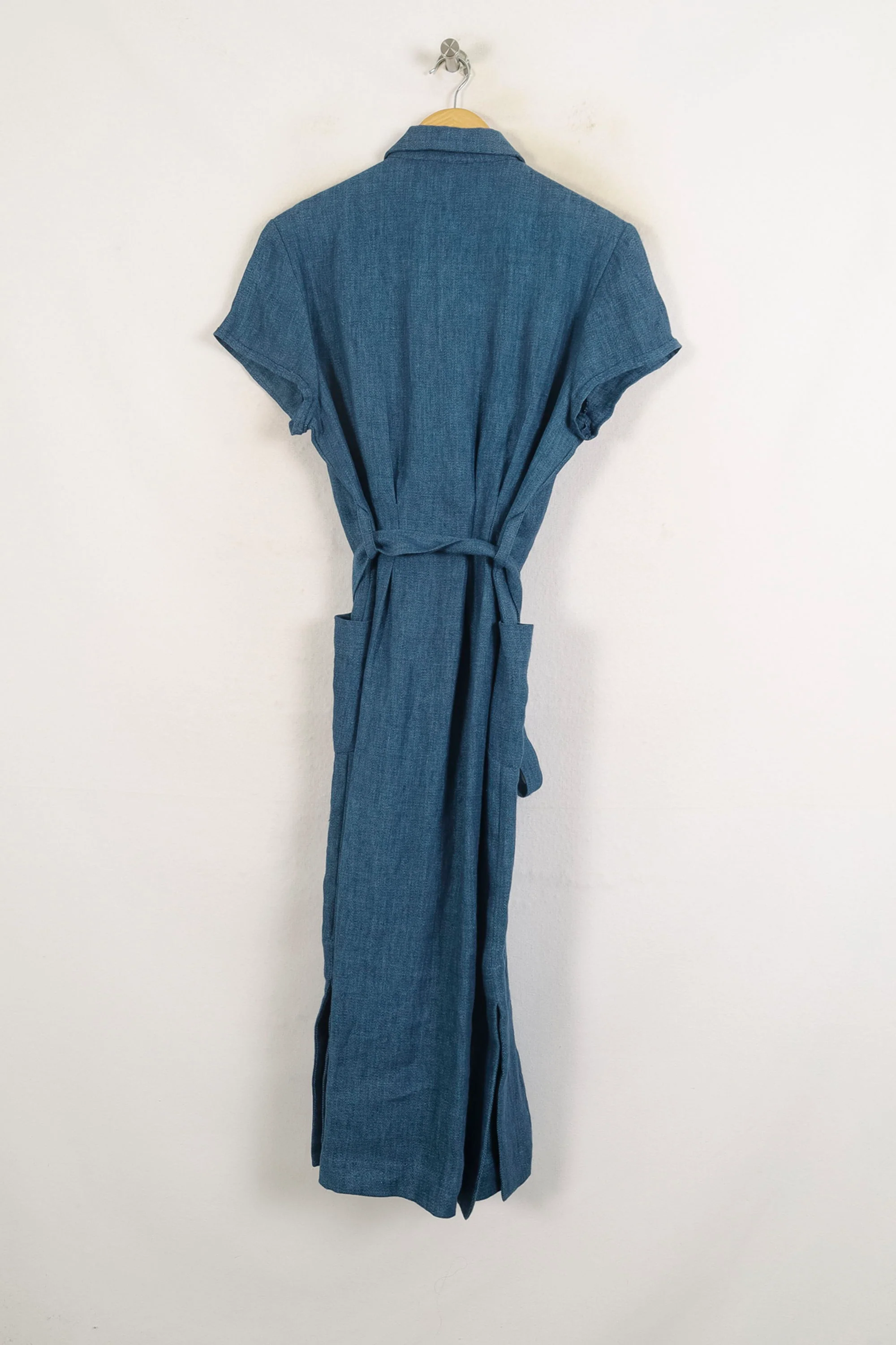 Robe Chemisier Bleue - Taille S/36 - Image 4
