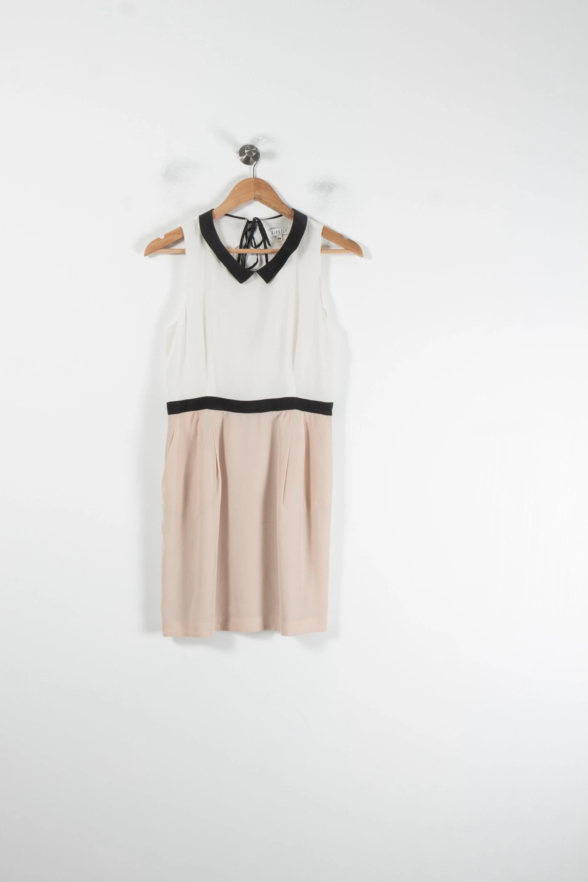 Robe Courte Blanche et Noire - Taille M/38 - Image 2