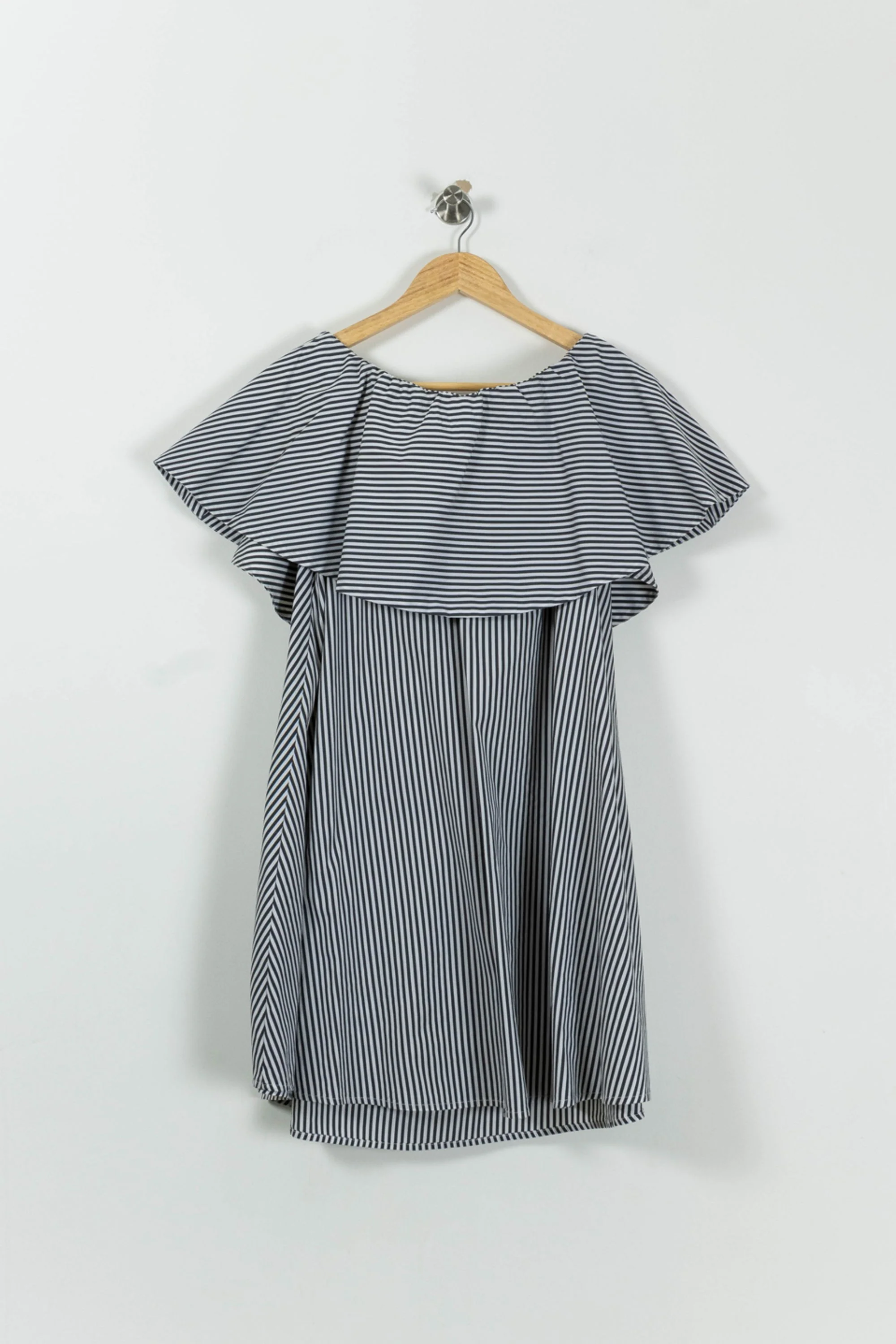 Robe Courte Blanche et Noire - Taille S/36 - Image 4