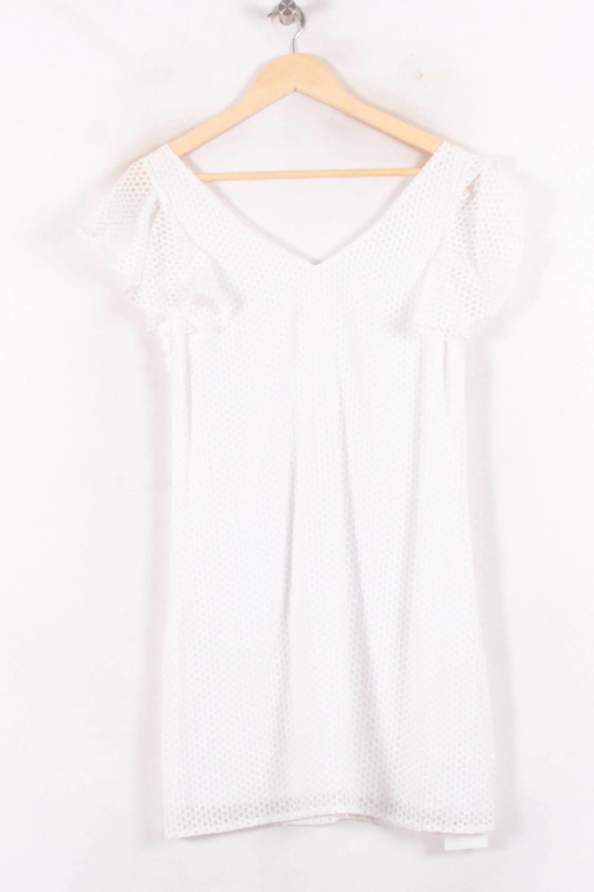 Robe Courte Blanche - Taille S/36 - Image 2