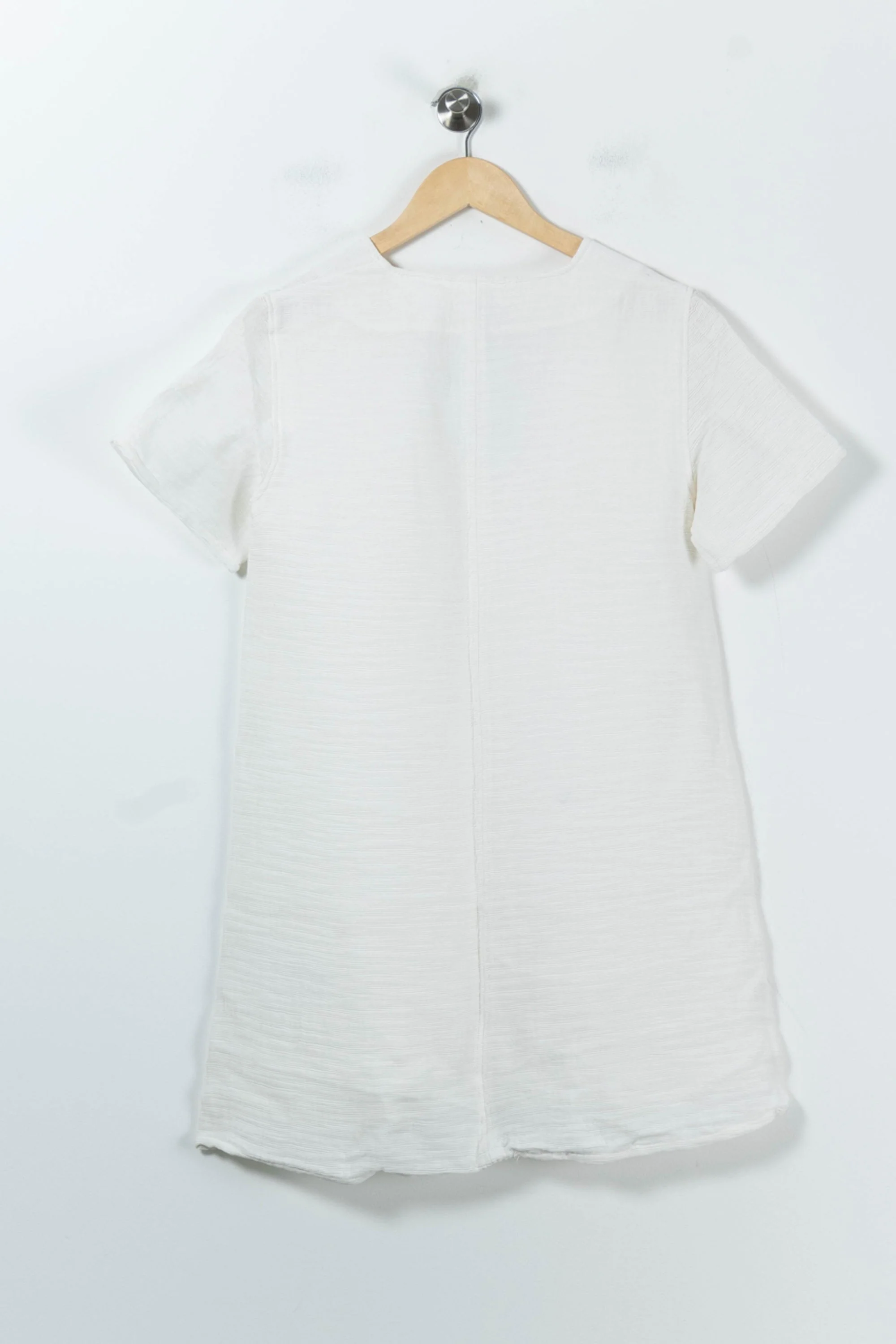 Robe Courte Blanche - Taille S/36 - Image 4