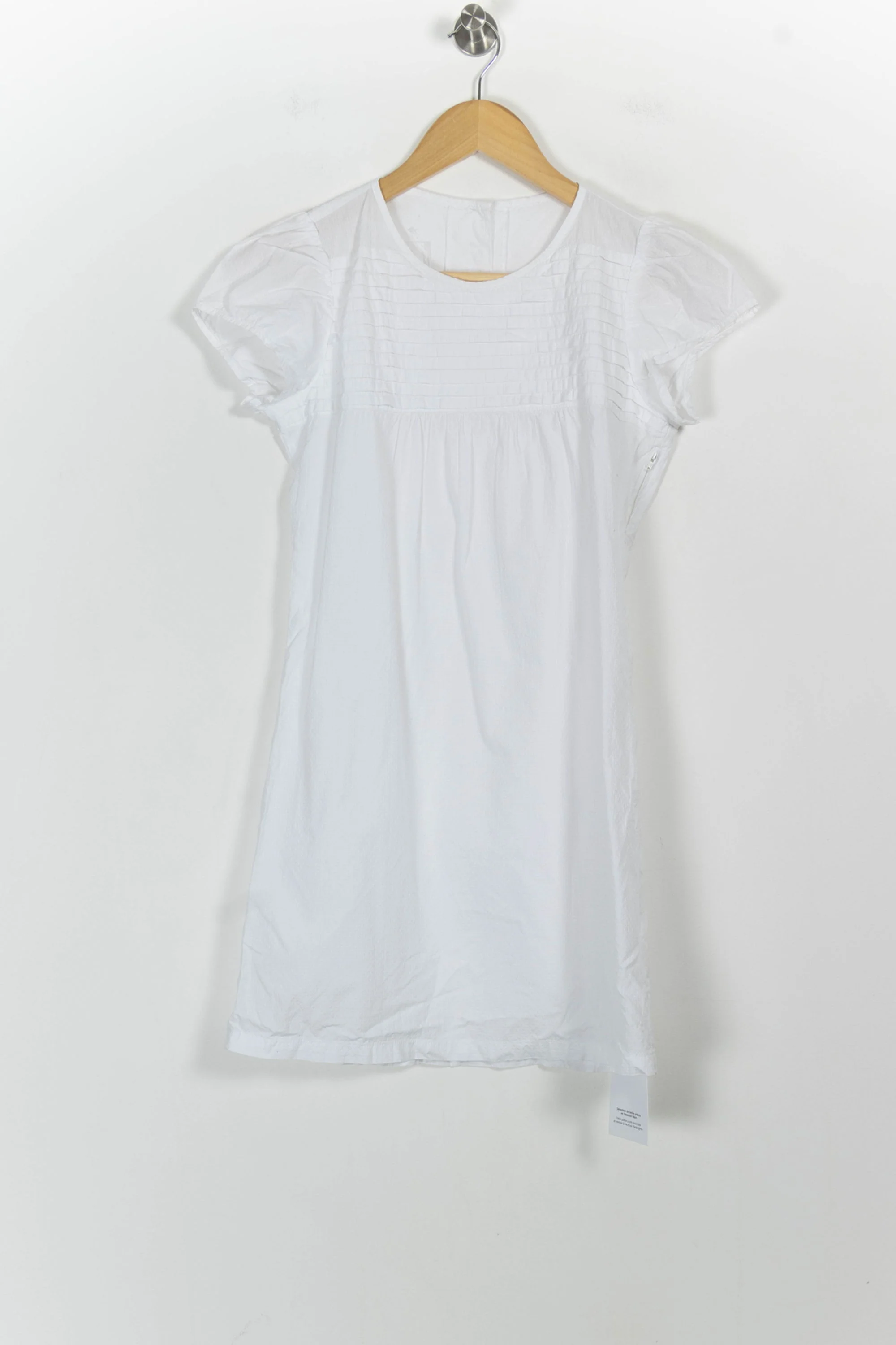 Robe Courte Blanche - Taille S/36 - Image 2