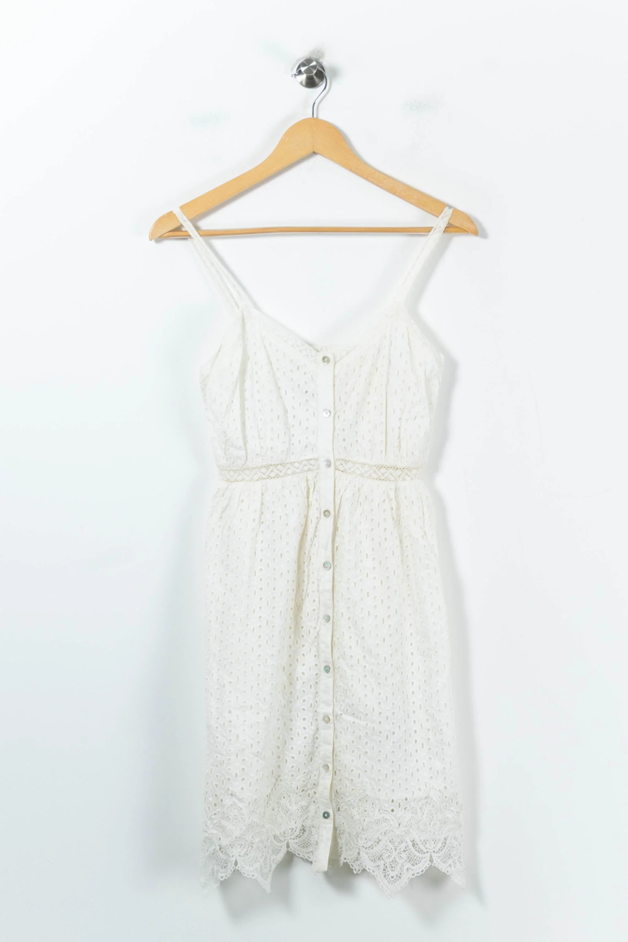 Robe Courte Blanche - Taille XS/34 - Image 2
