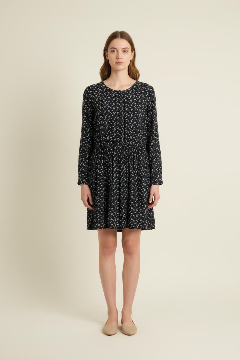 Robe Courte Bleue et Blanche - Taille M/38