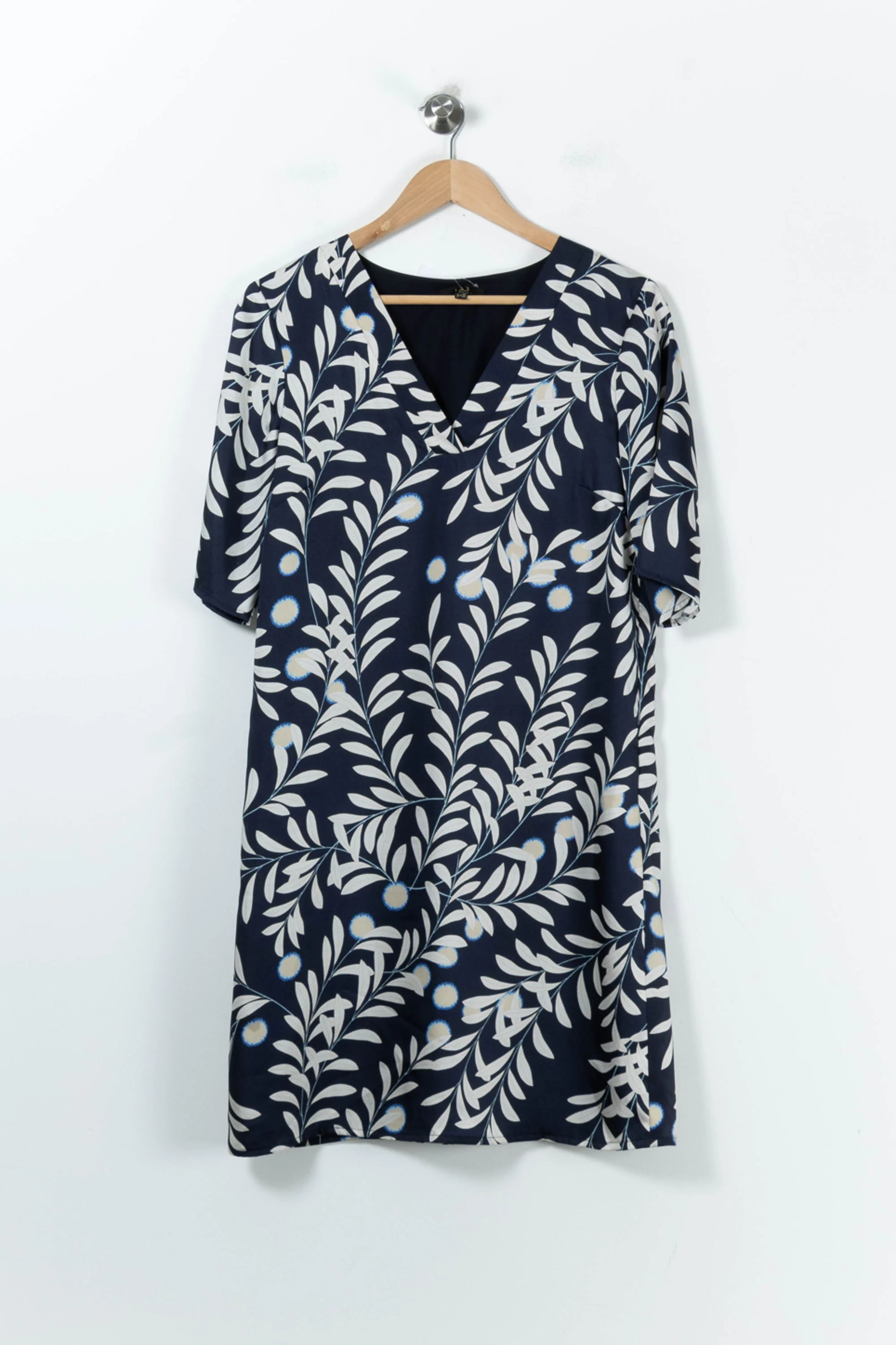 Robe Courte Bleue et Blanche - Taille M/38 - Image 2