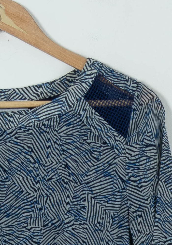Robe Courte Bleue - Taille L/40 - Image 3