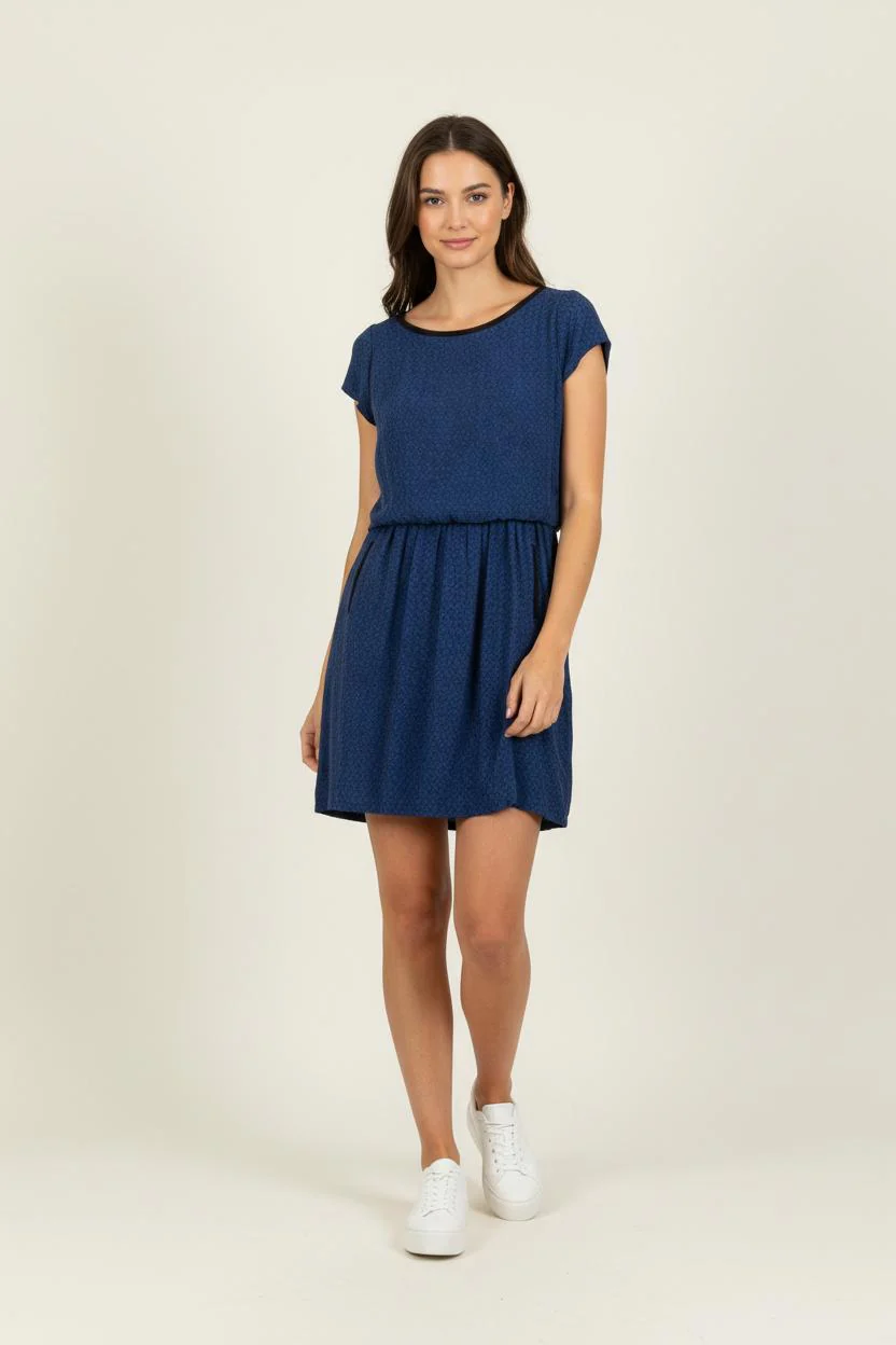 Robe Courte Bleue - Taille M/38
