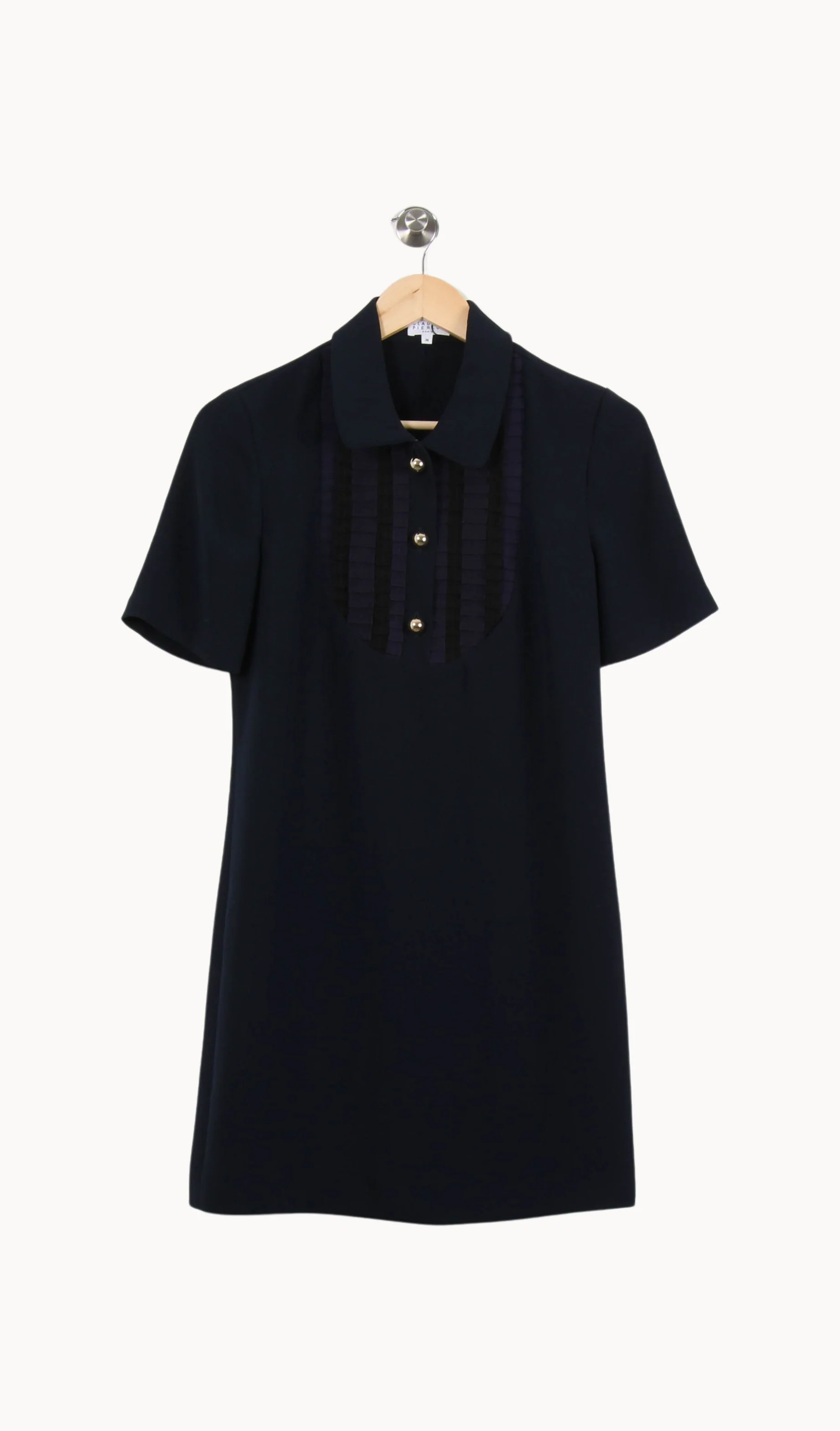 Robe Courte Bleue - Taille S/36 - Image 2