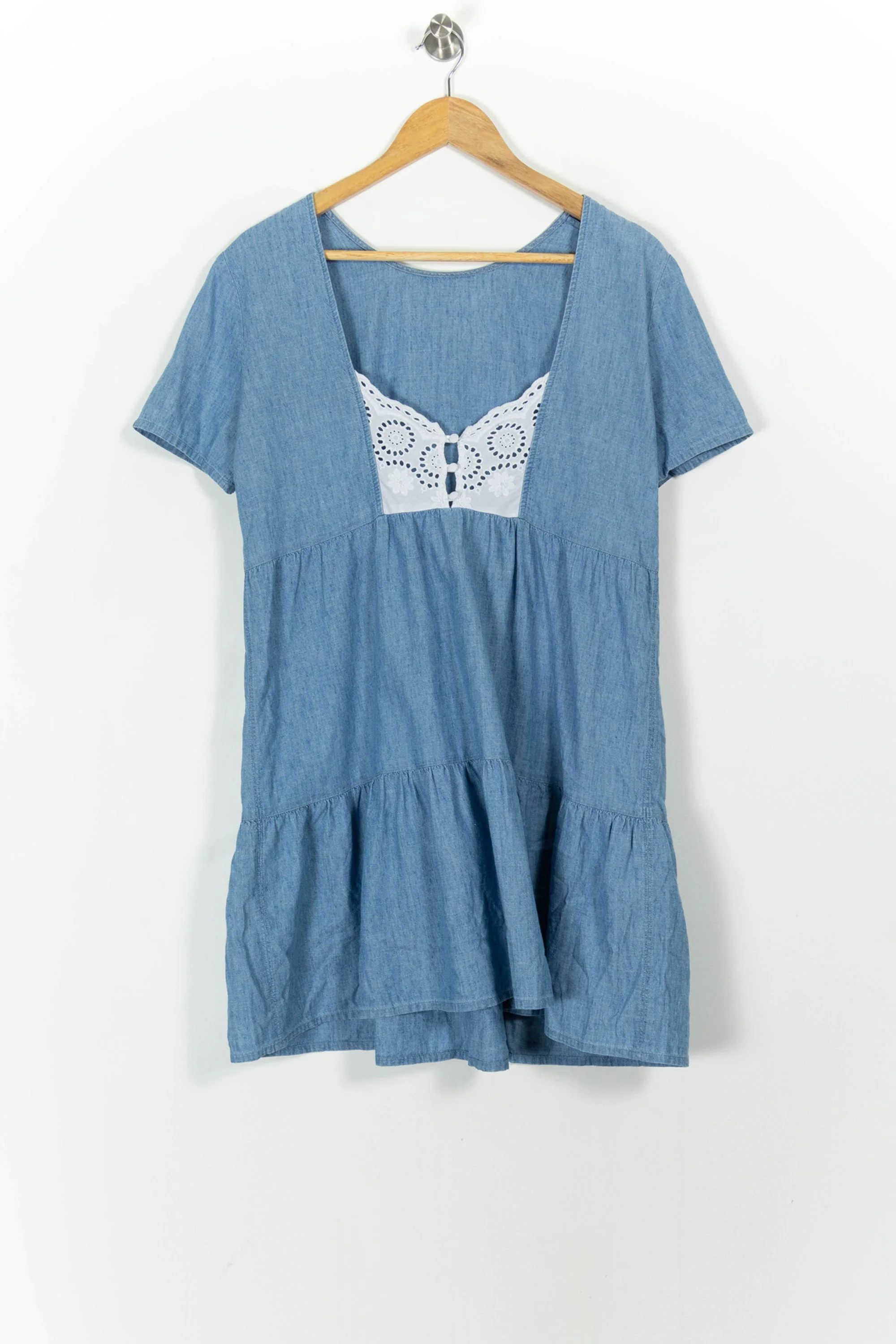 Robe Courte Bleue - Taille S/36 - Image 4