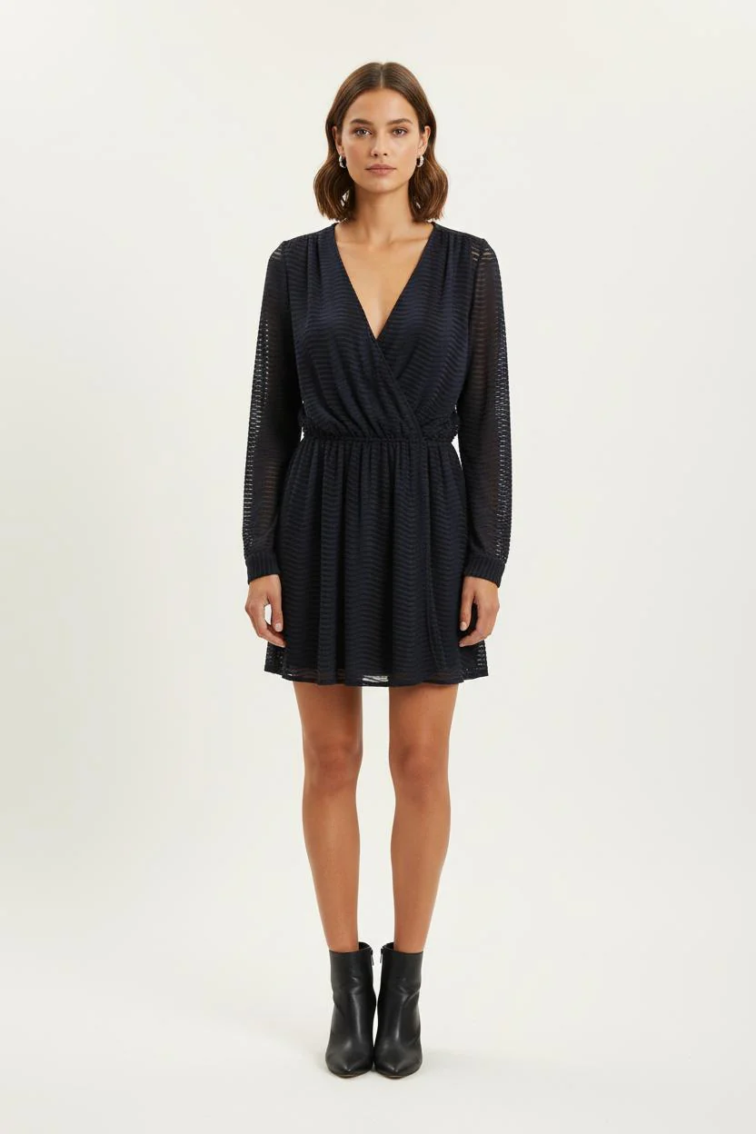Robe Courte Bleue - Taille XS/34