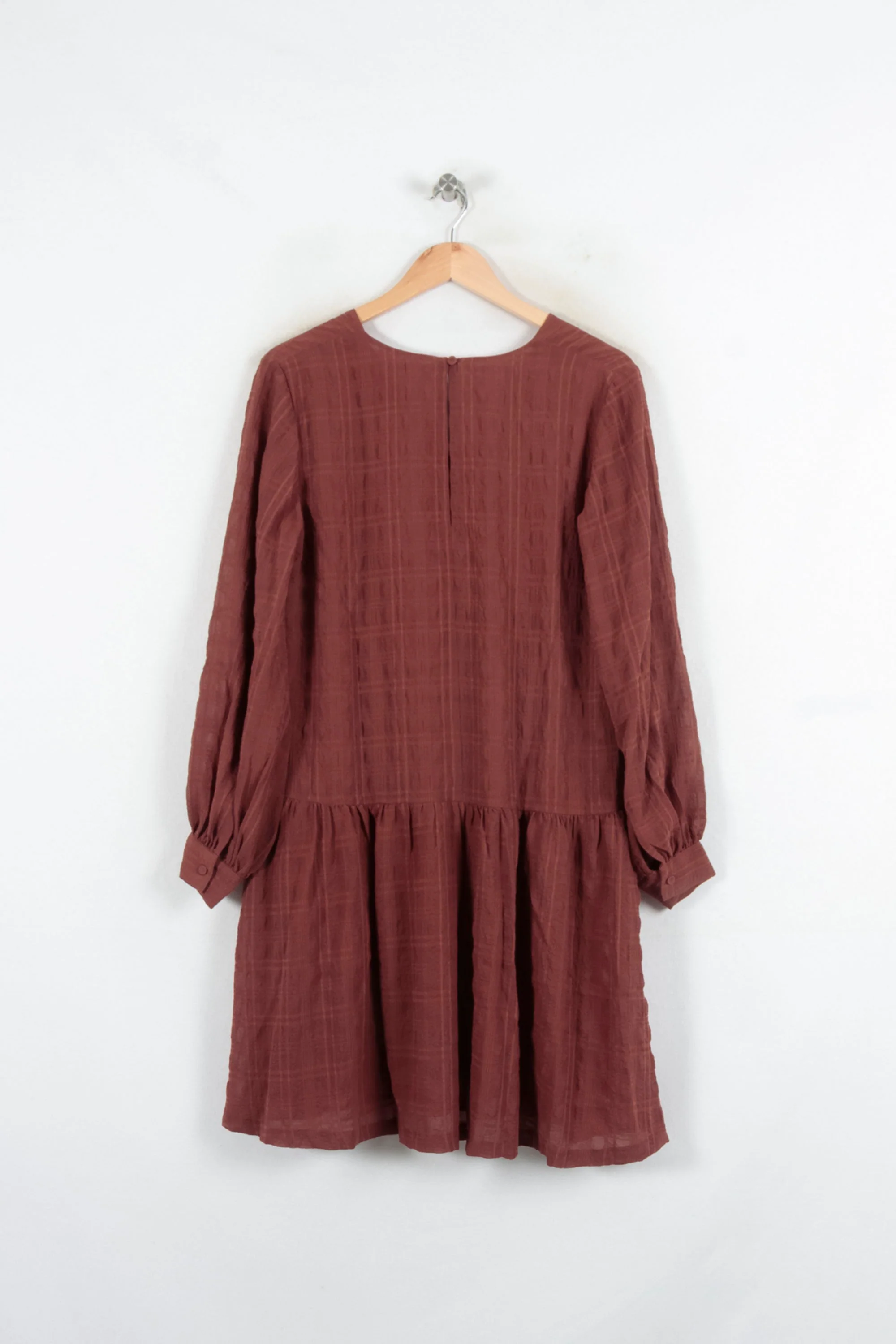Robe Courte Bordeaux - Taille S/36 - Image 4