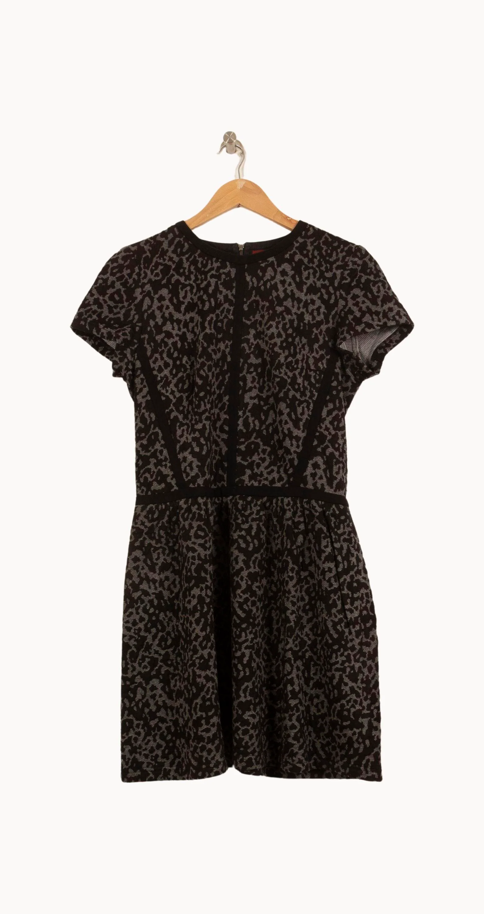 Robe Courte Grise et Noire - Taille M/38 - Image 2