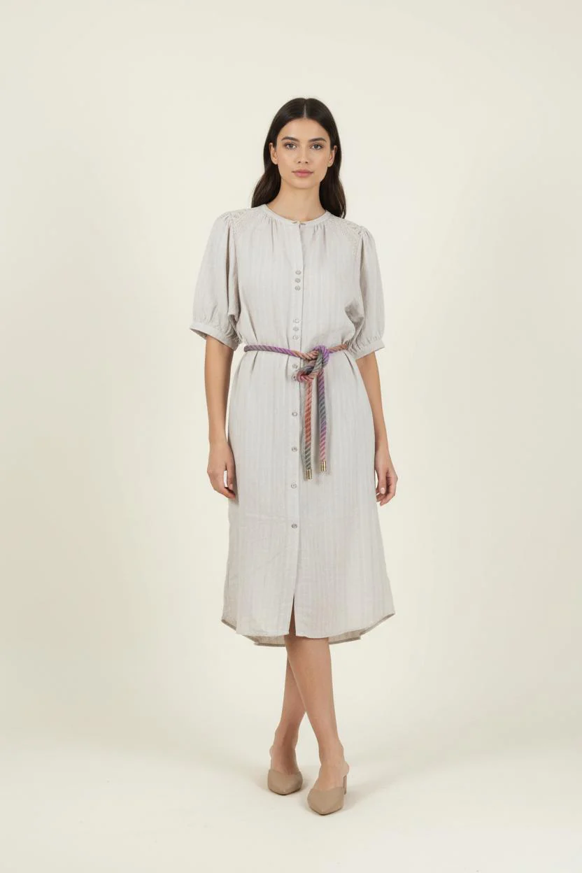 Robe Courte Grise - Taille M/38