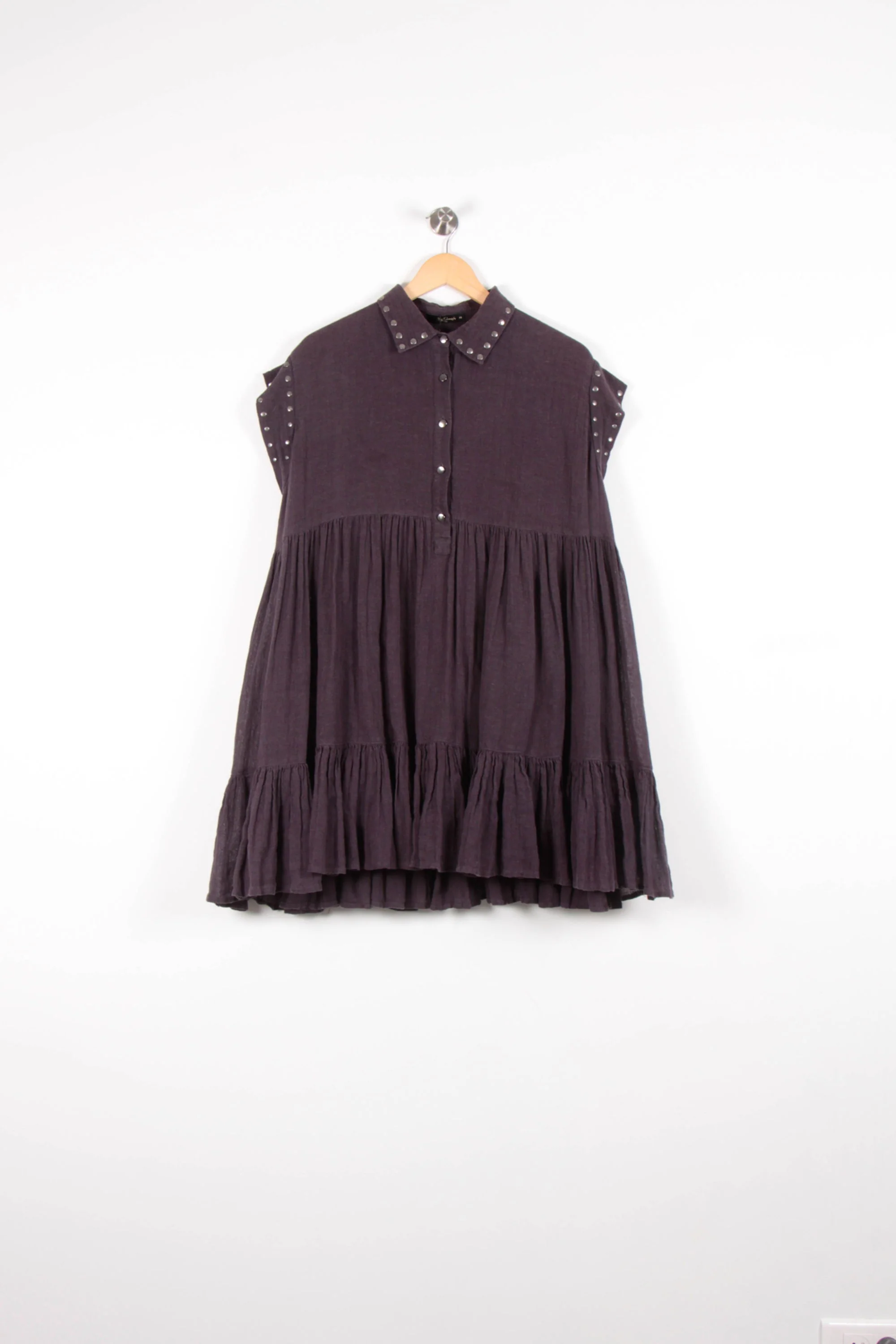Robe Courte Grise - Taille S/36 - Image 2