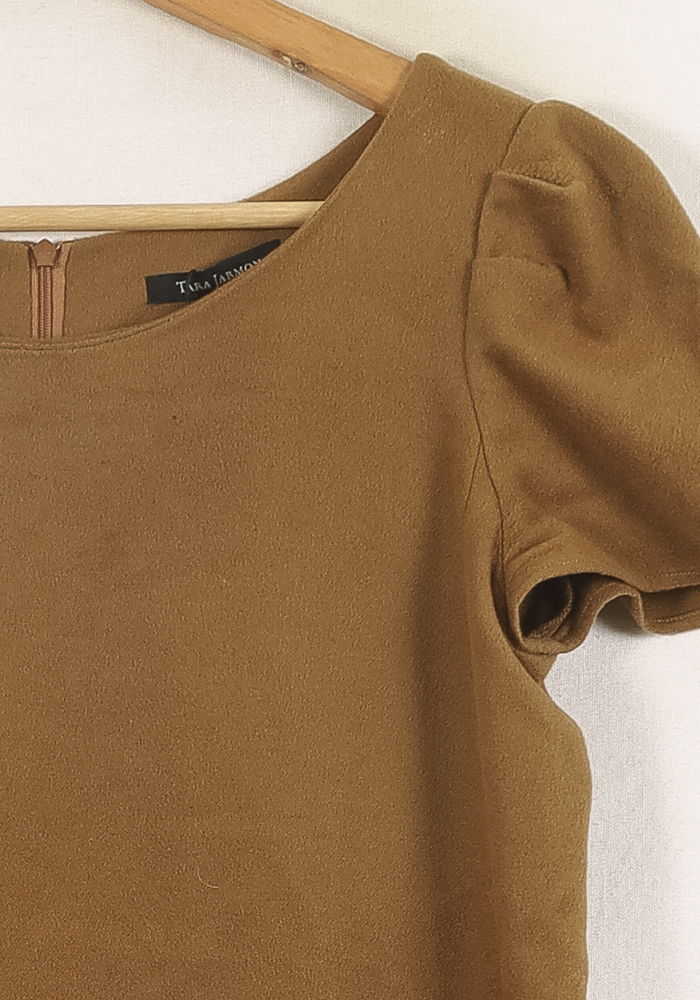 Robe Courte Marron - Taille M/38 - Image 3