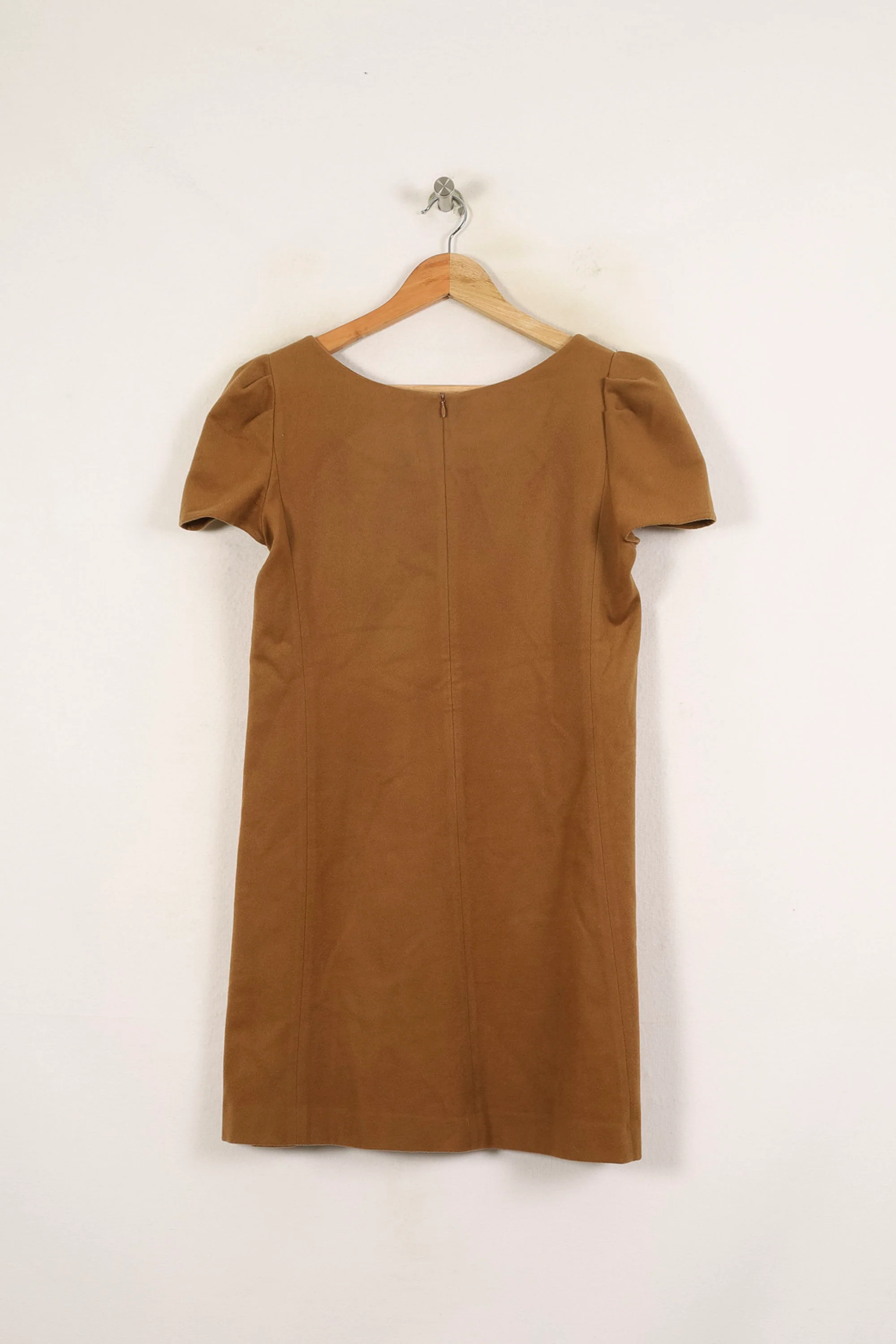 Robe Courte Marron - Taille M/38 - Image 4