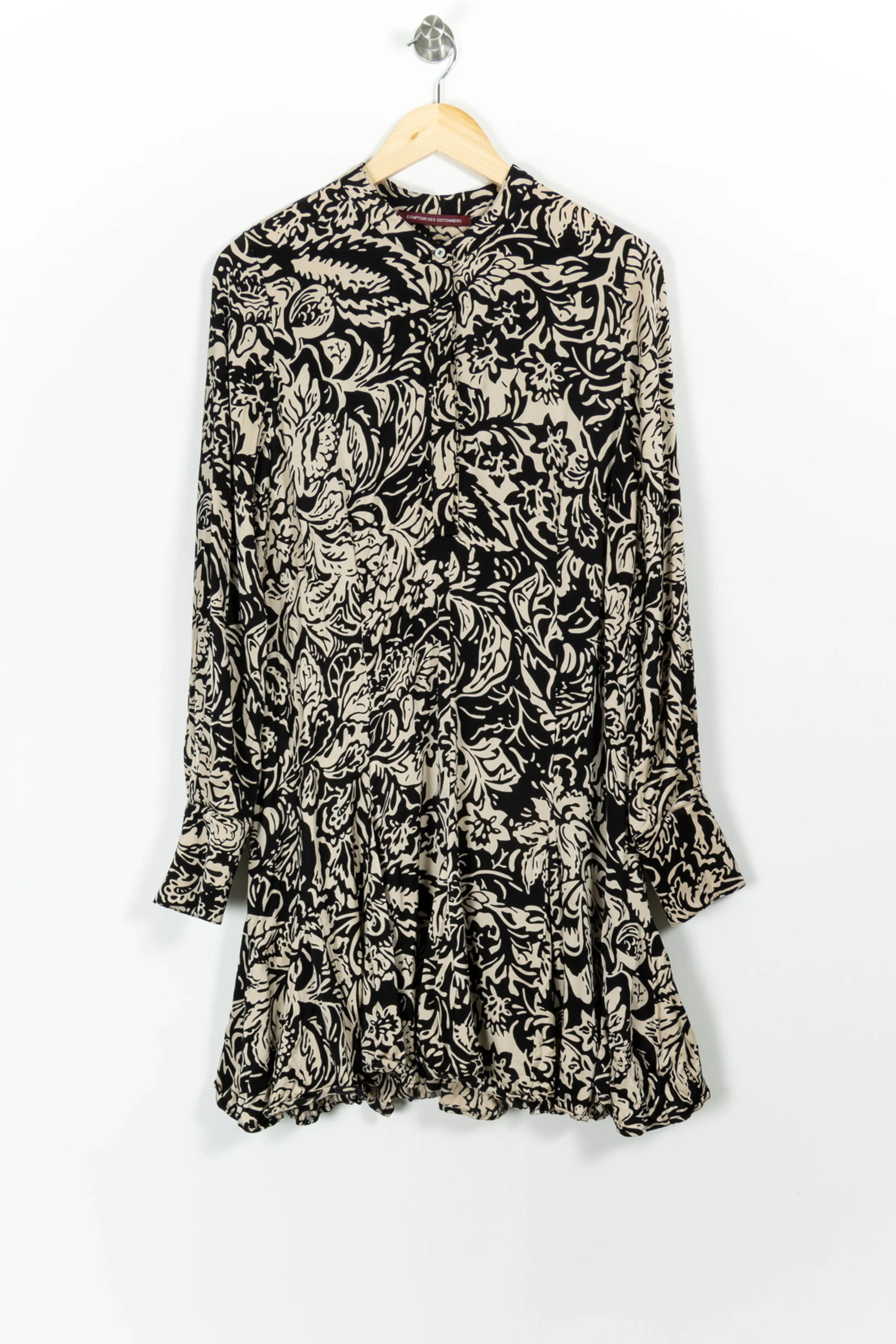 Robe Courte Noire et Beige - Taille XXL/44 - Image 2