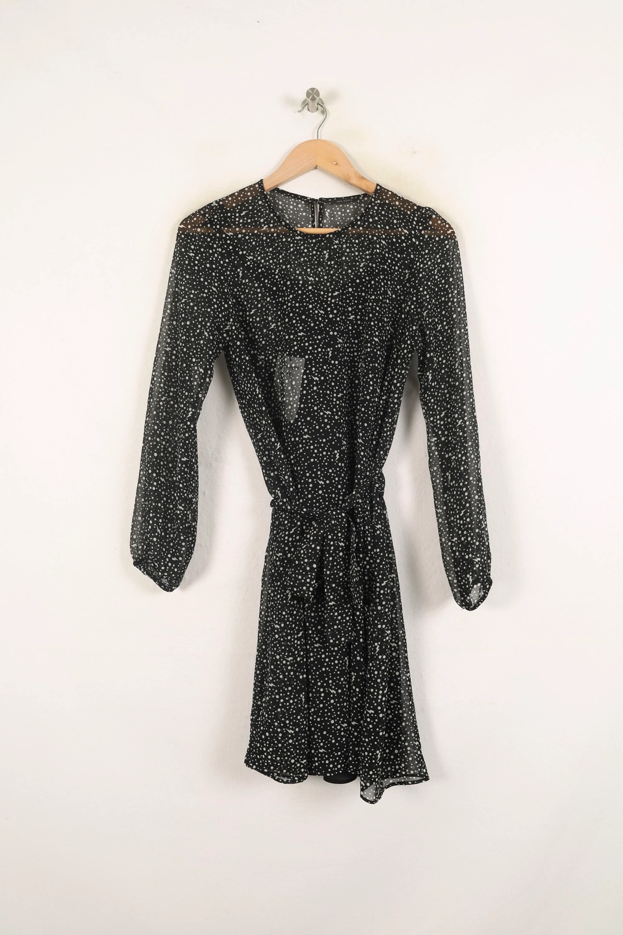 Robe Courte Noire et Blanche - Taille S/36 - Image 2