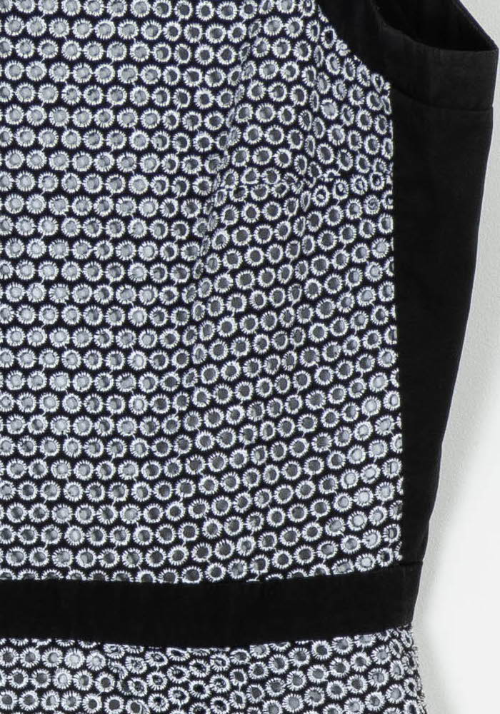 Robe Courte Noire et Blanche - Taille S/36 - Image 3