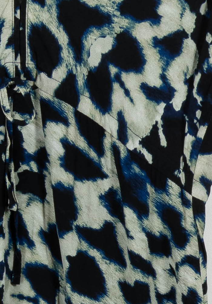 Robe Courte Noire et Bleue - Taille XS/34 - Image 3