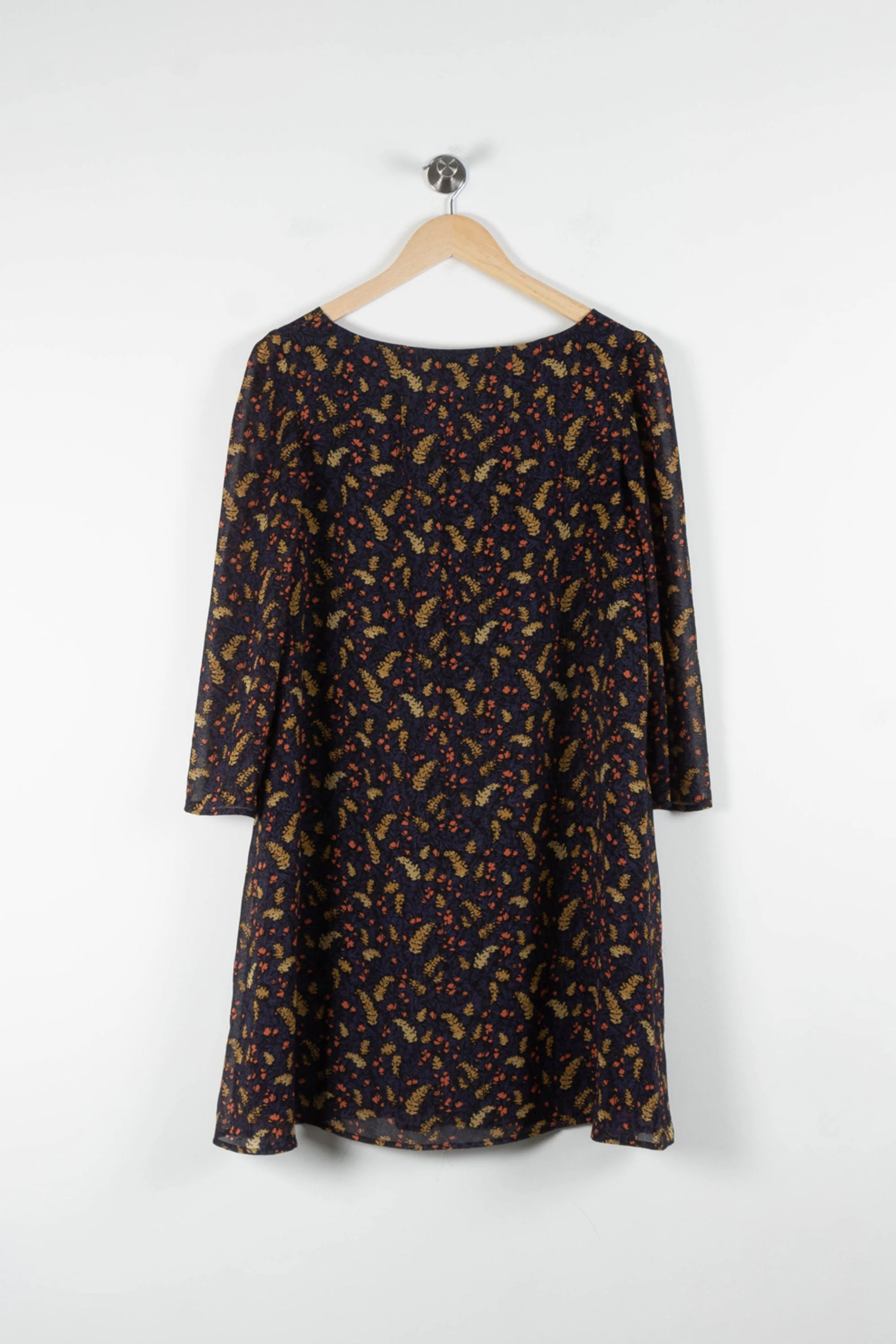 Robe Courte Noire et Marron - Taille L/40 - Image 4