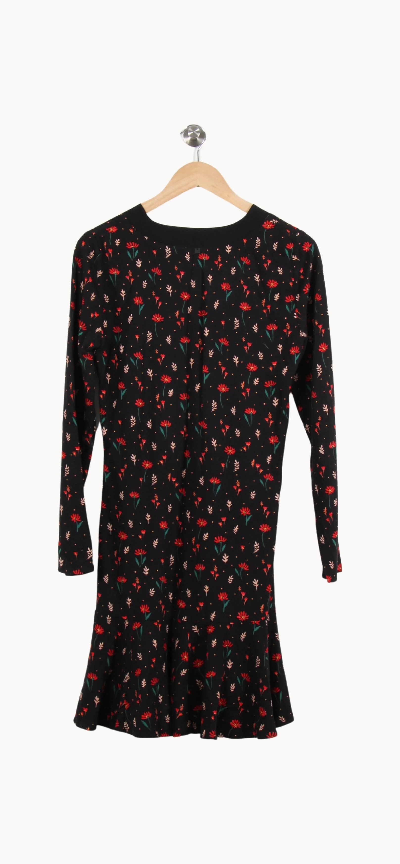Robe Courte Noire et Rouge - Taille XS/34 - Image 4
