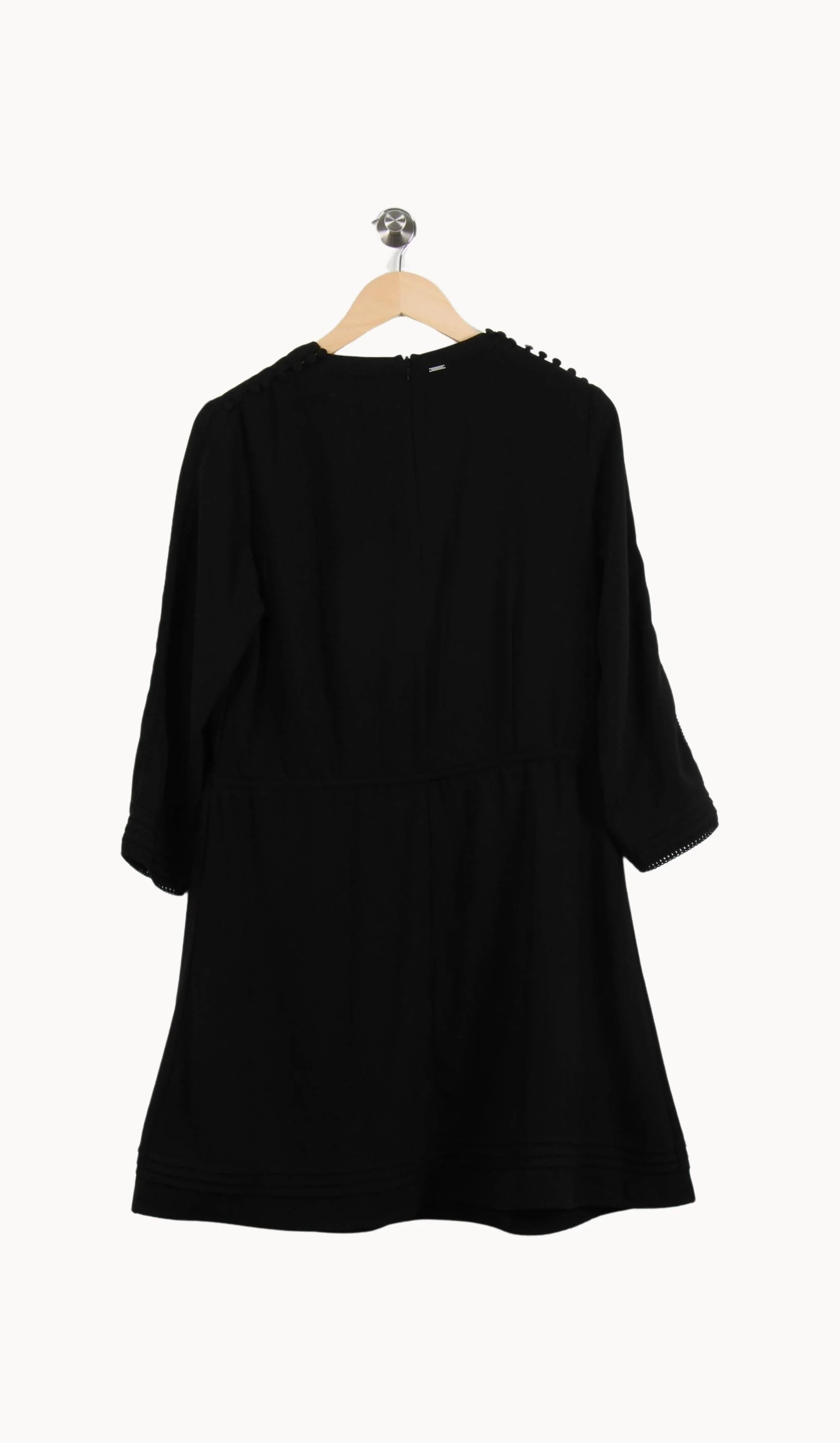 Robe Courte Noire - Taille L/40 - Image 4