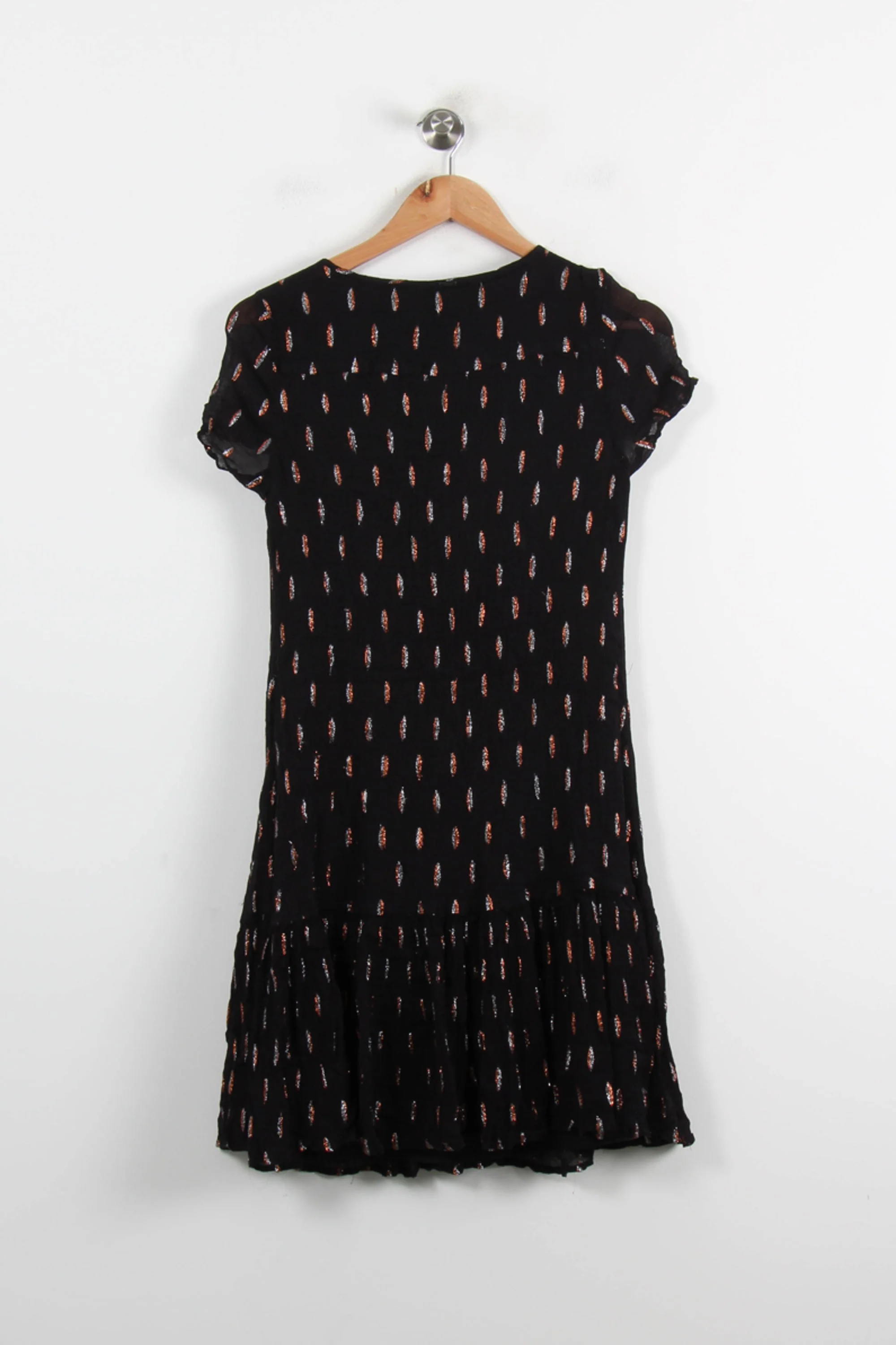 Robe Courte Noire - Taille L/40 - Image 4