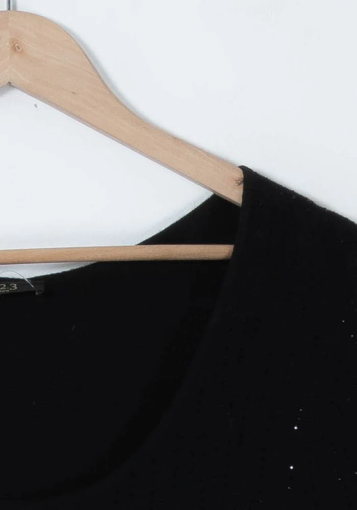 Robe Courte Noire - Taille L/40 - Image 3