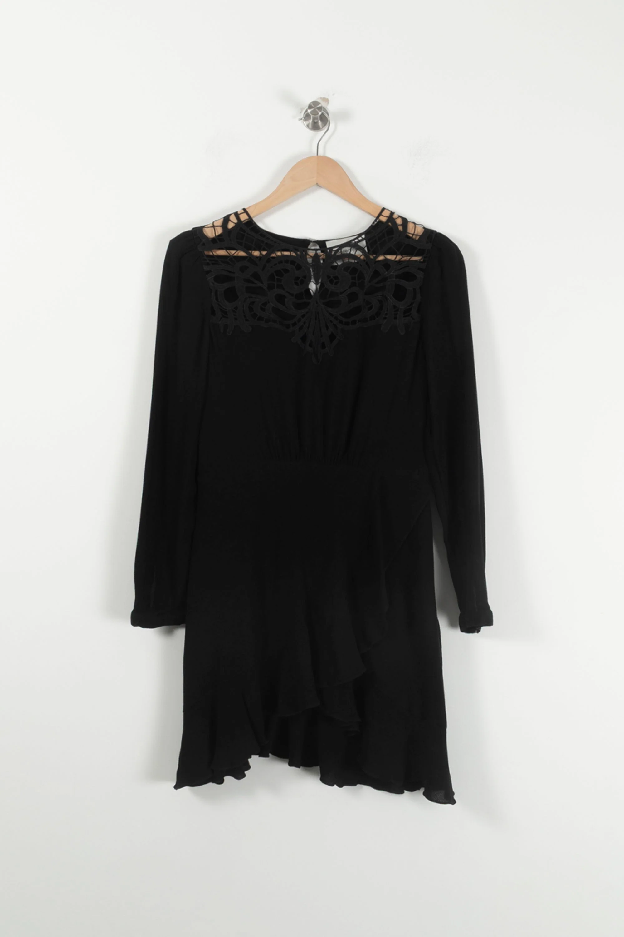Robe Courte Noire - Taille M/38 - Image 2
