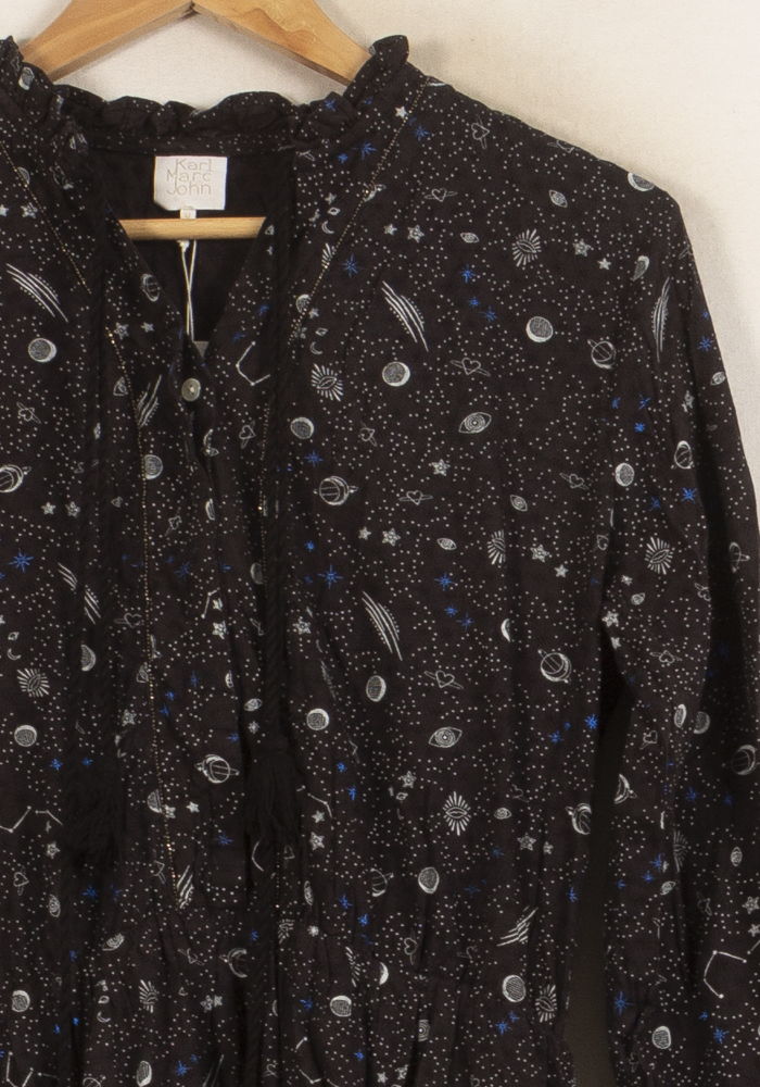 Robe Courte Noire - Taille M/38 - Image 3