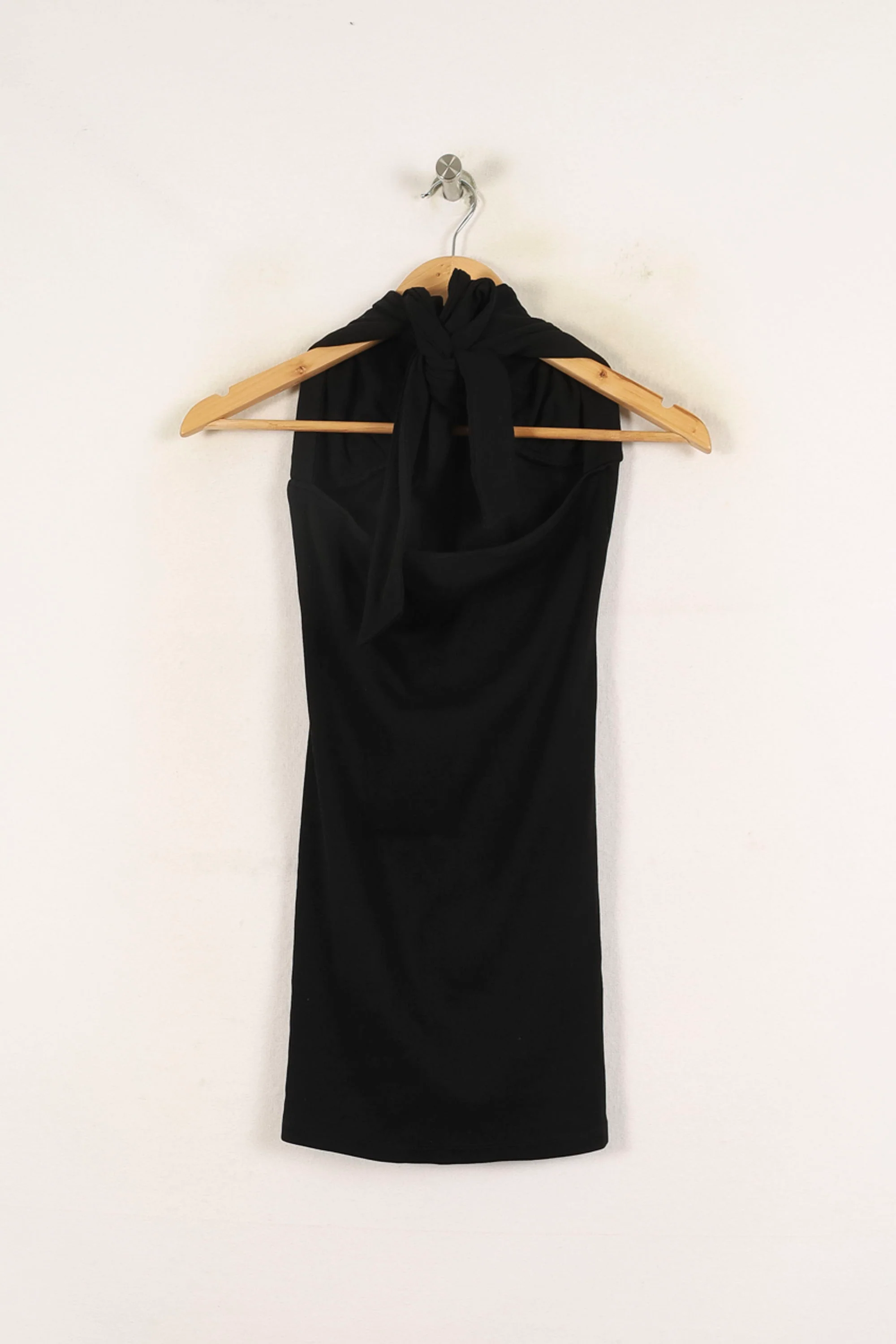 Robe Courte Noire - Taille M/38 - Image 4