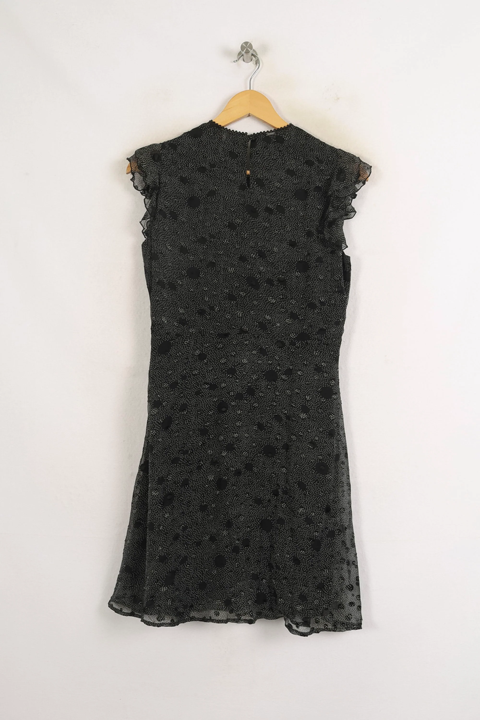 Robe Courte Noire - Taille M/38 - Image 4