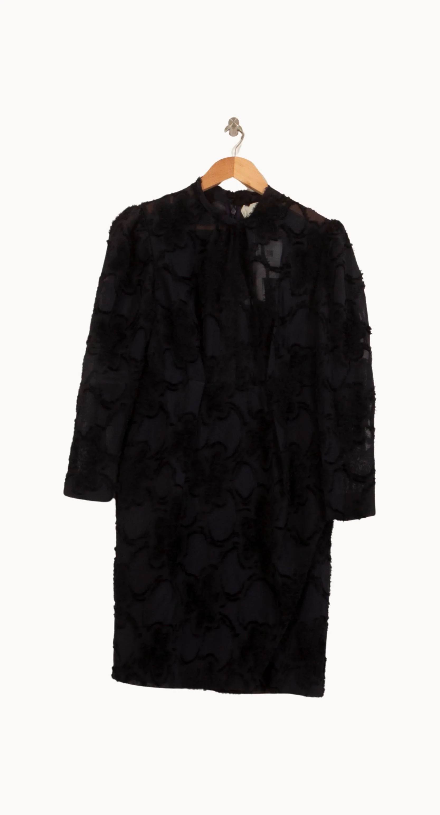 Robe Courte Noire - Taille S/36 - Image 2