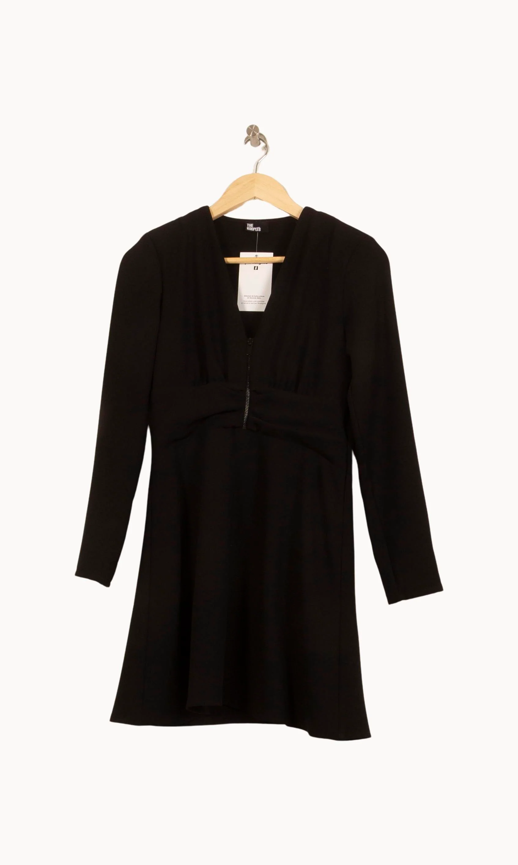 Robe Courte Noire - Taille S/36 - Image 2