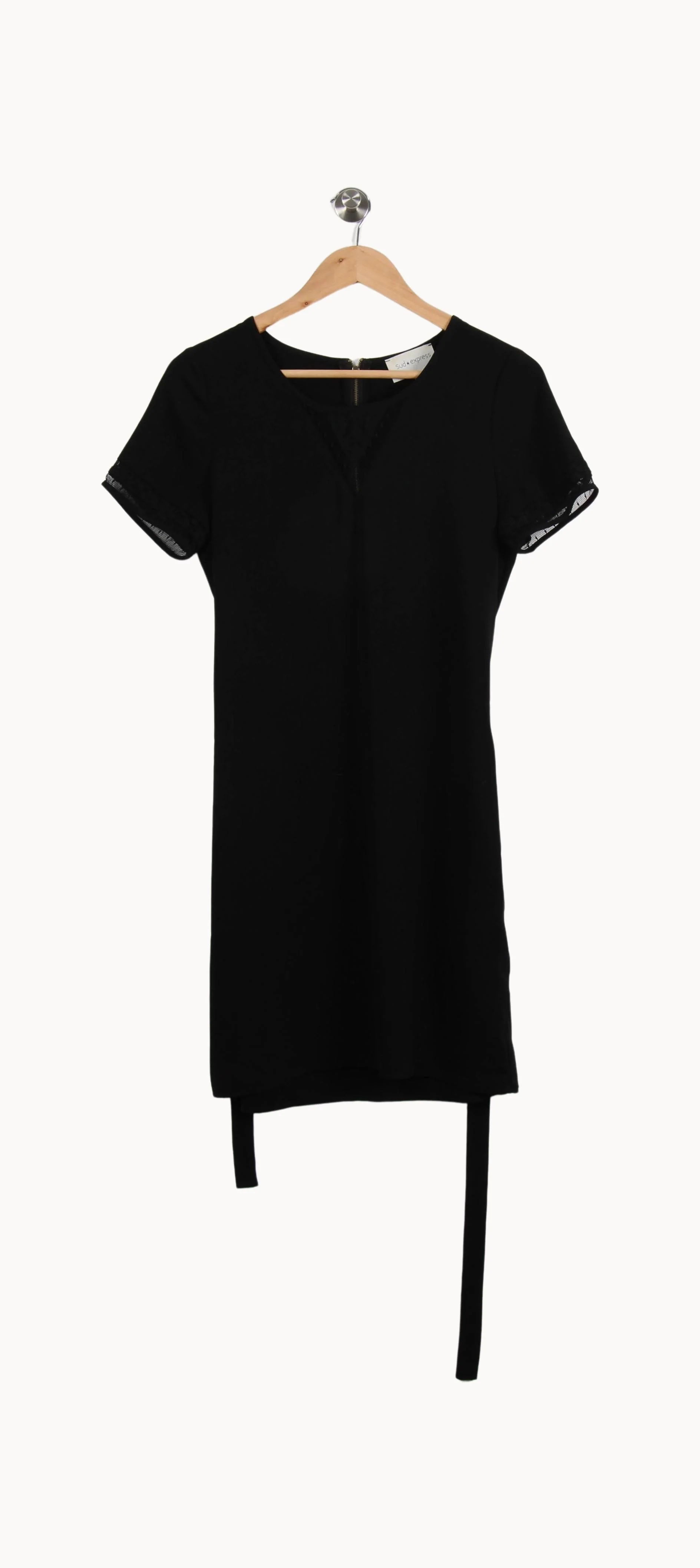 Robe Courte Noire - Taille S/36 - Image 2