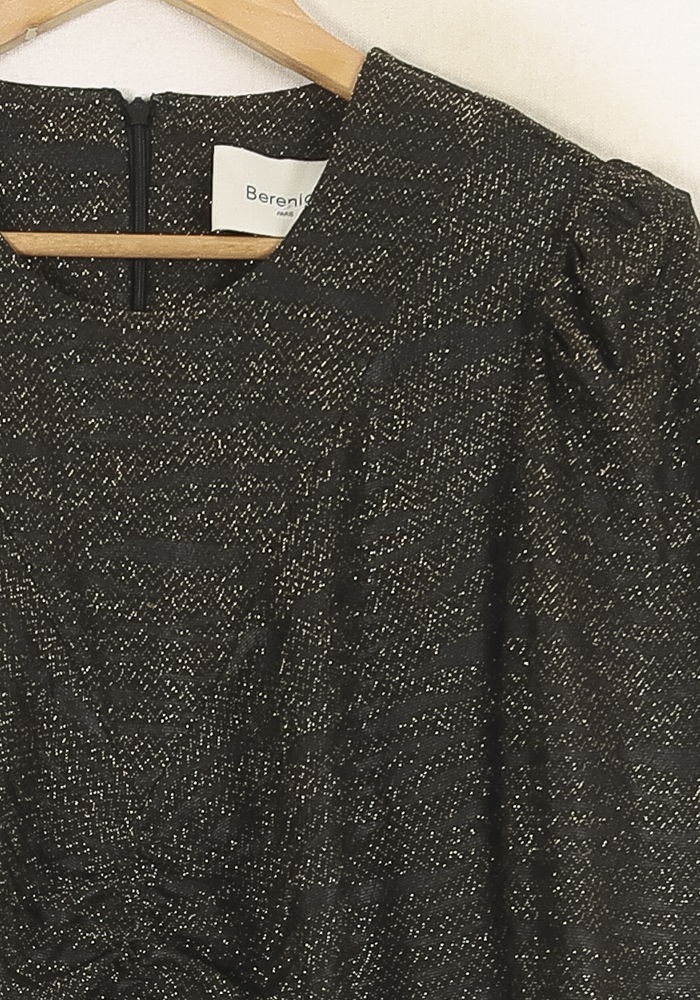 Robe Courte Noire - Taille S/36 - Image 3