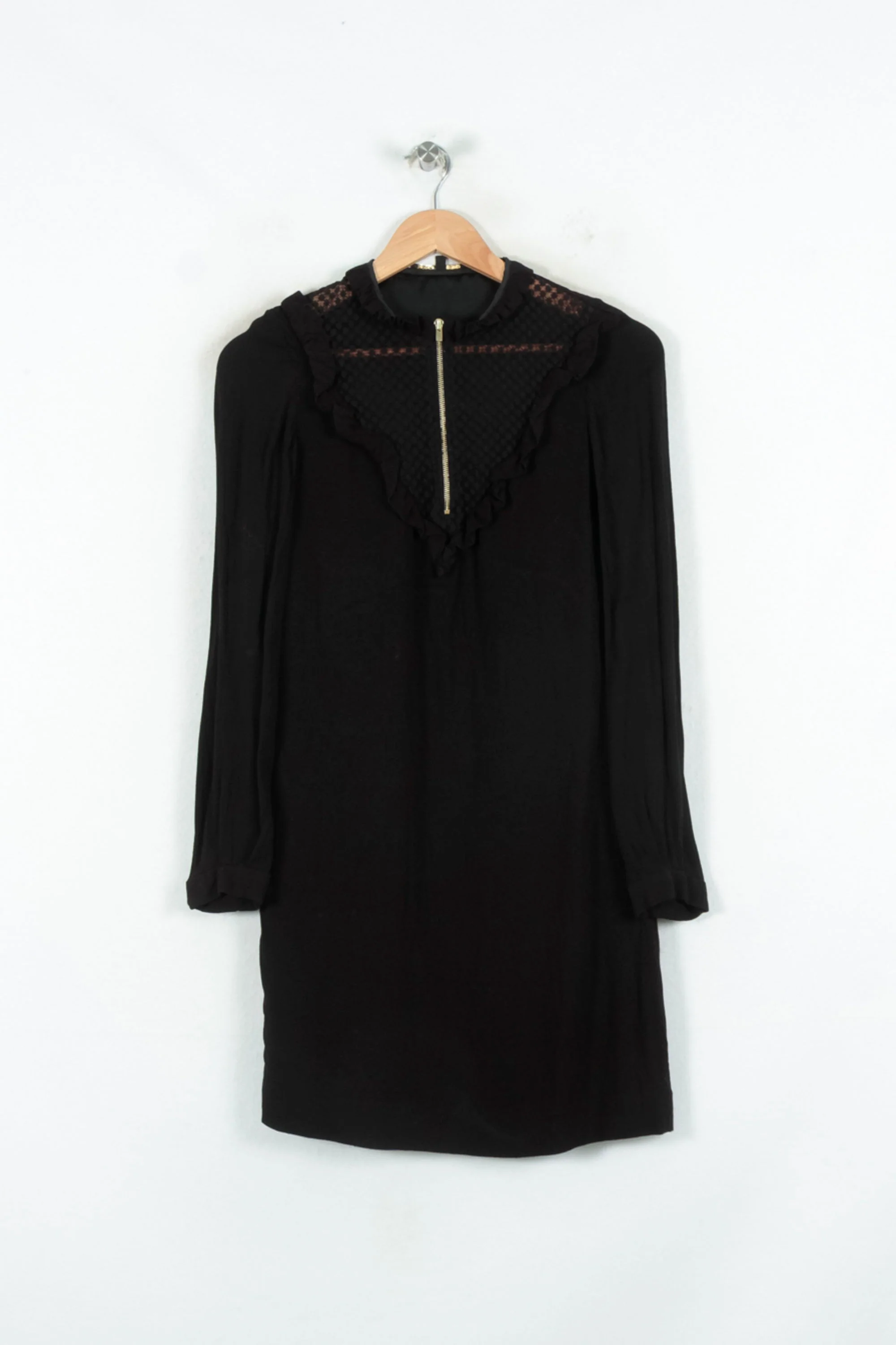 Robe Courte Noire - Taille S/36 - Image 2