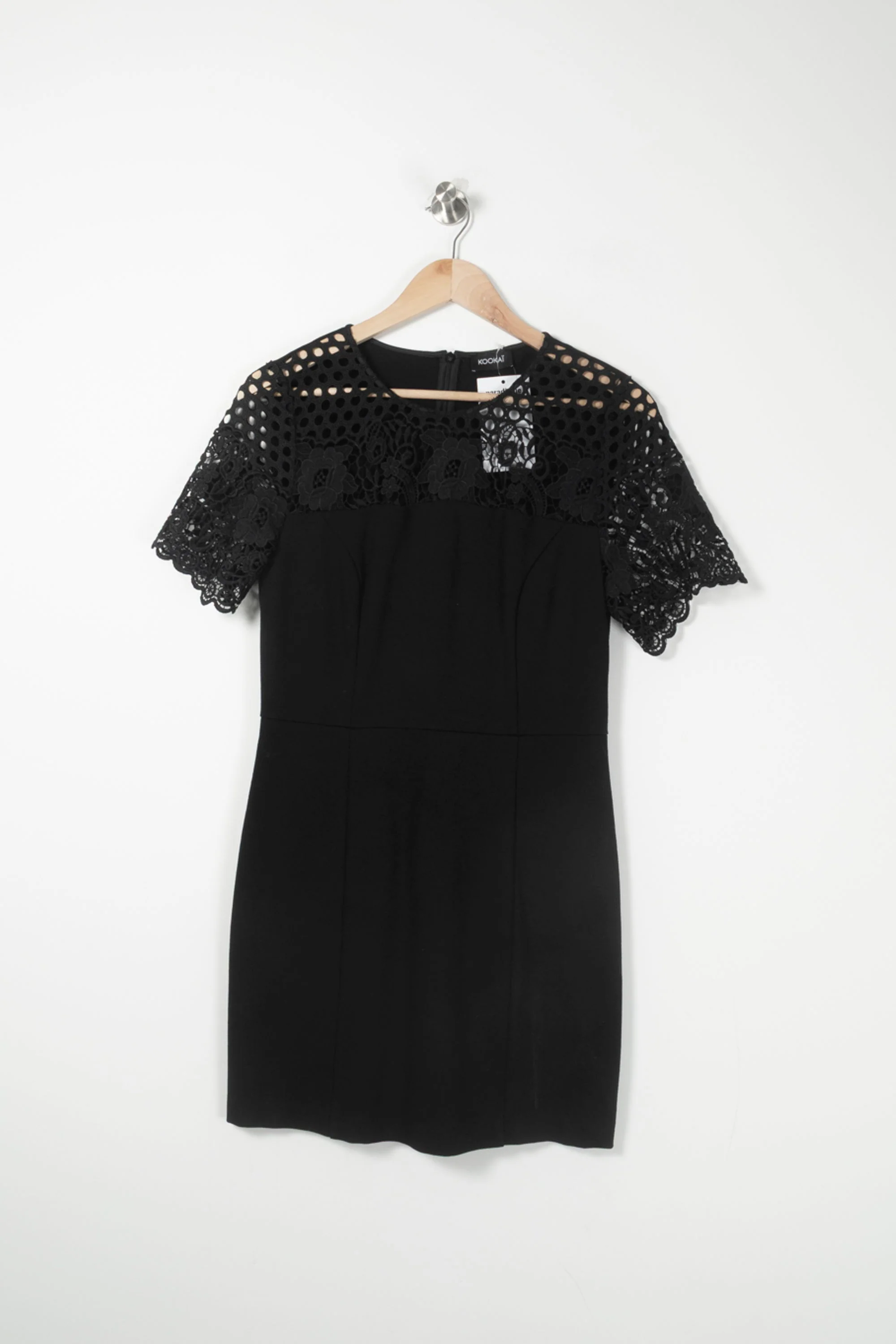 Robe Courte Noire - Taille S/36 - Image 2